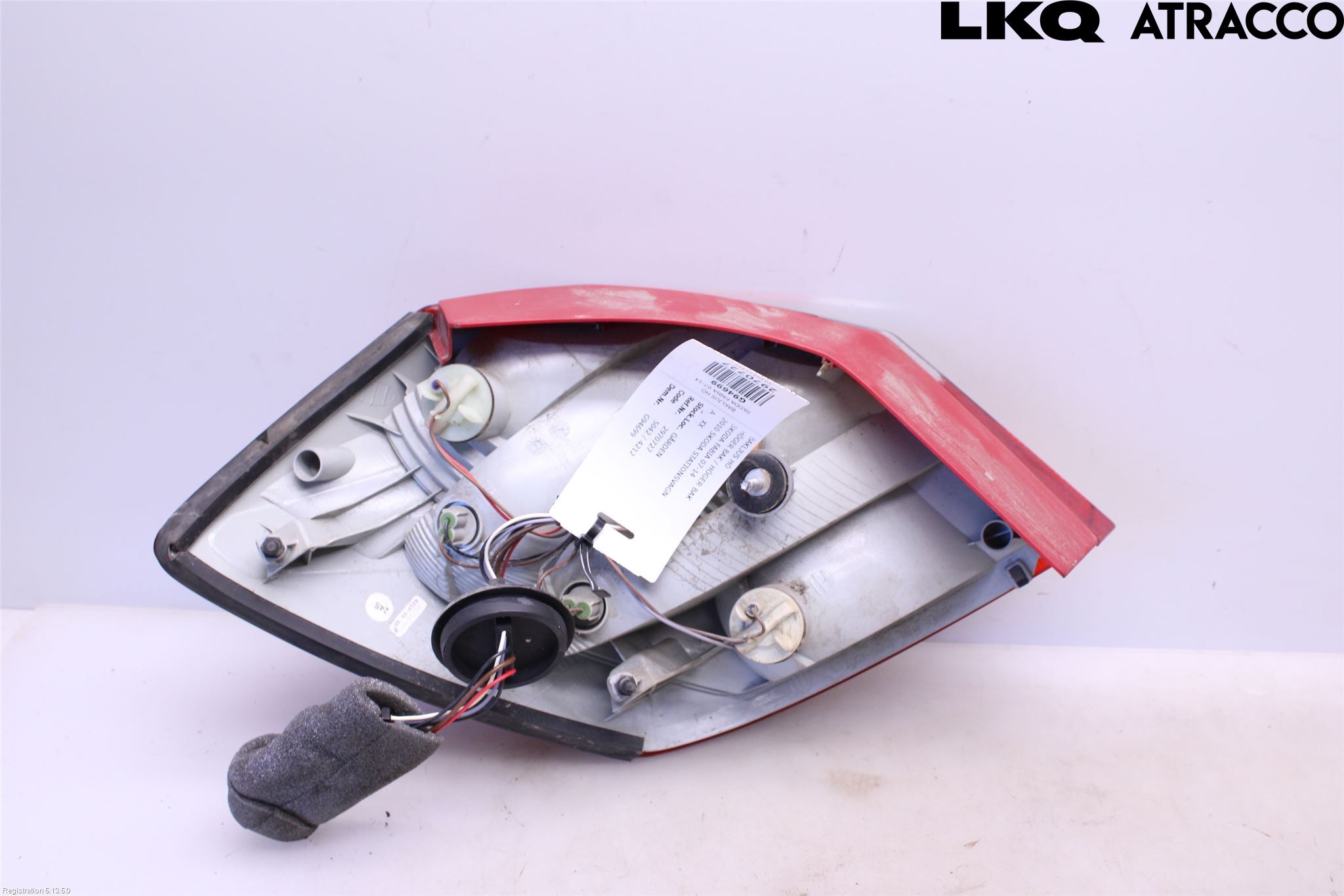 Skoda FABIA 07-14 Baklykt Høyre