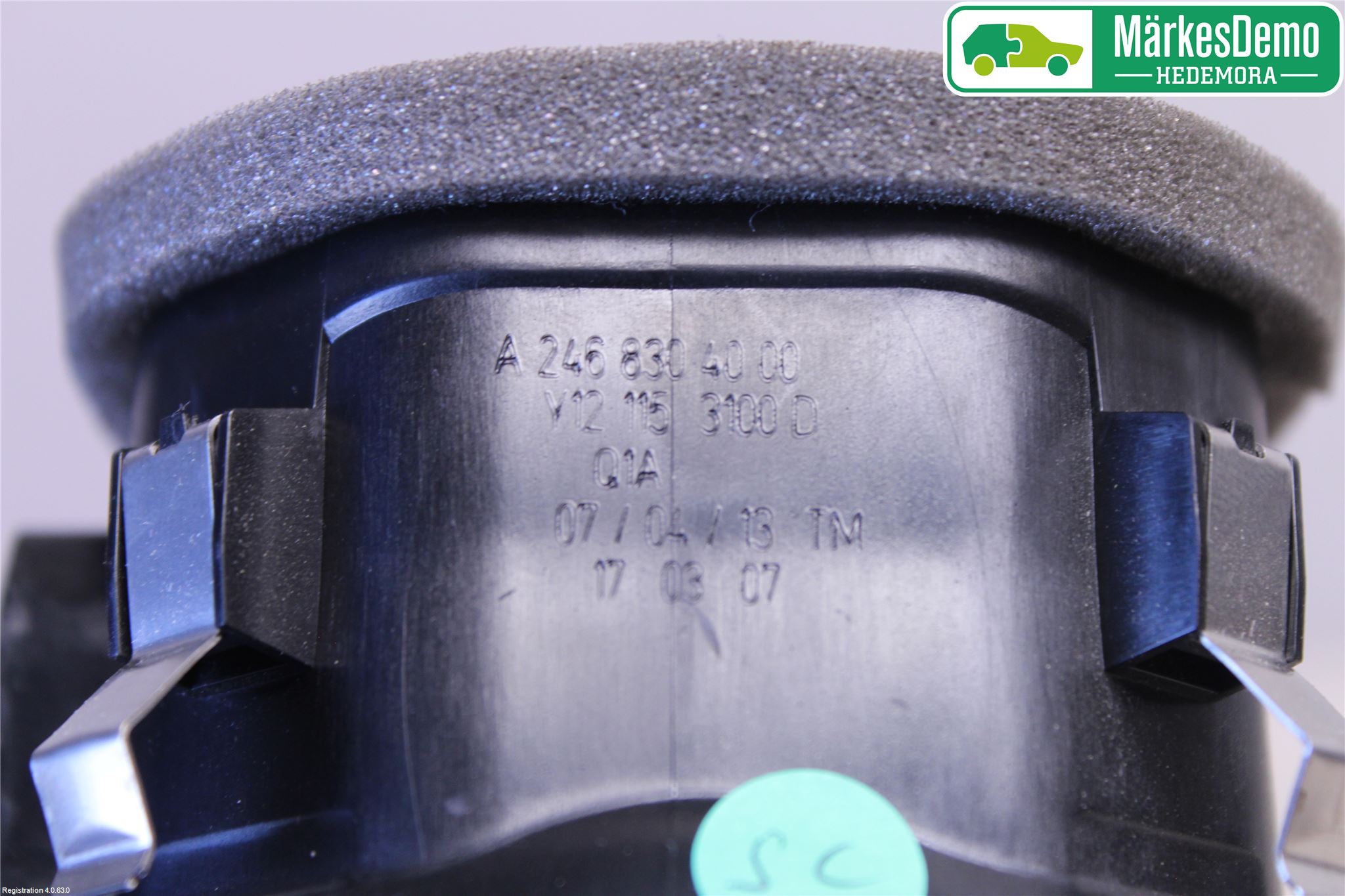 Mercedes-Benz MB B-KLASS (W246/W242) 12-19 Dashbord Kanal - Dyse