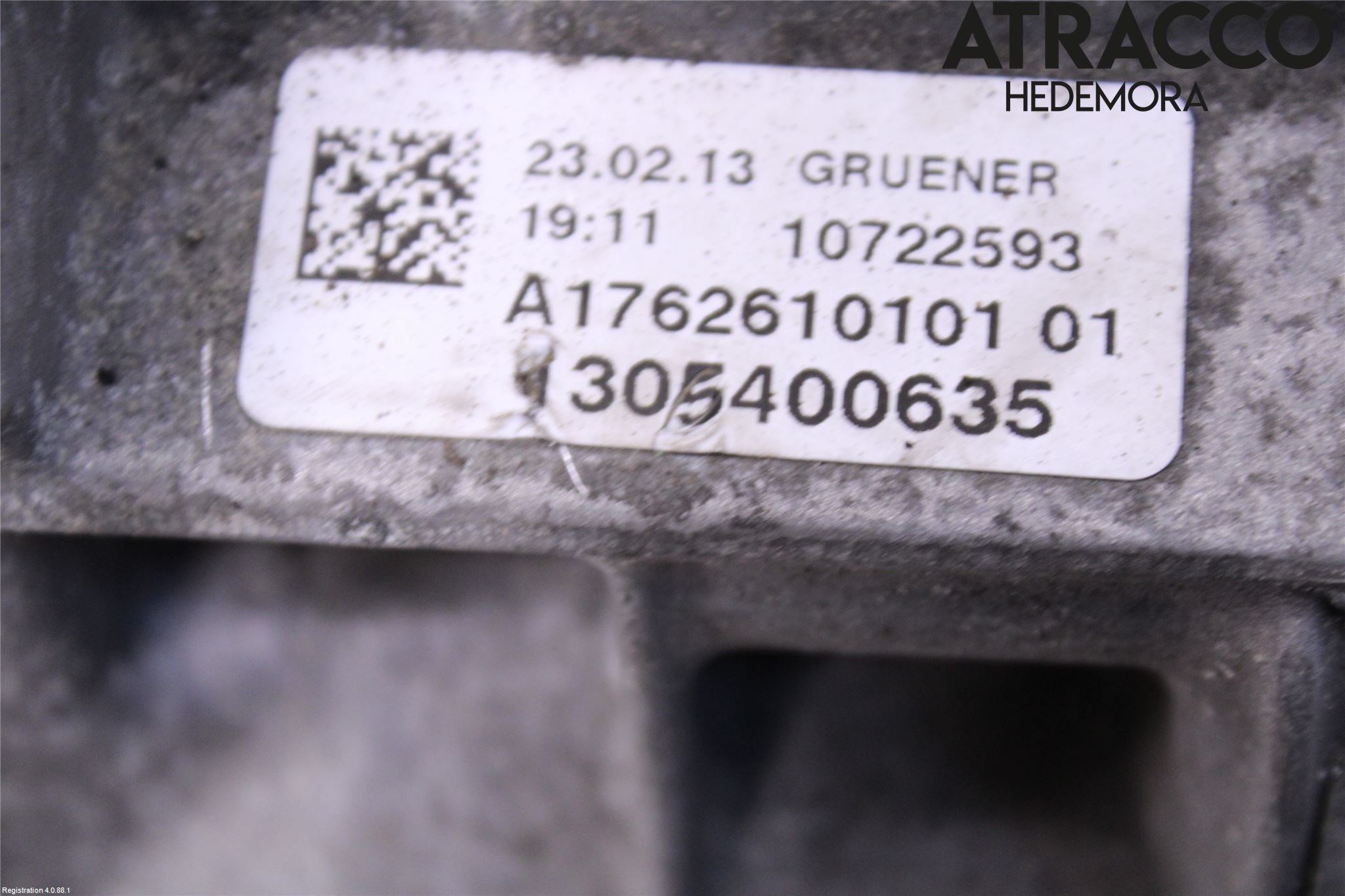 Mercedes-Benz MB A-KLASS (W176) 13-18 Gearkasse 6 Trinn