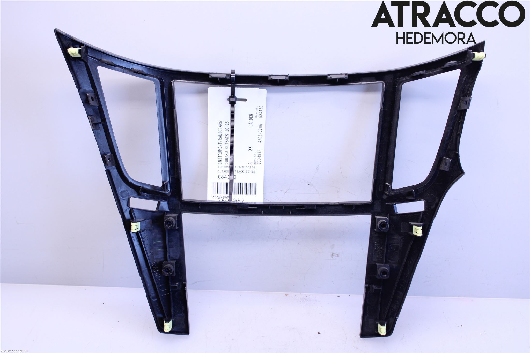 Subaru OUTBACK 10-15 Innr Radio Ramme