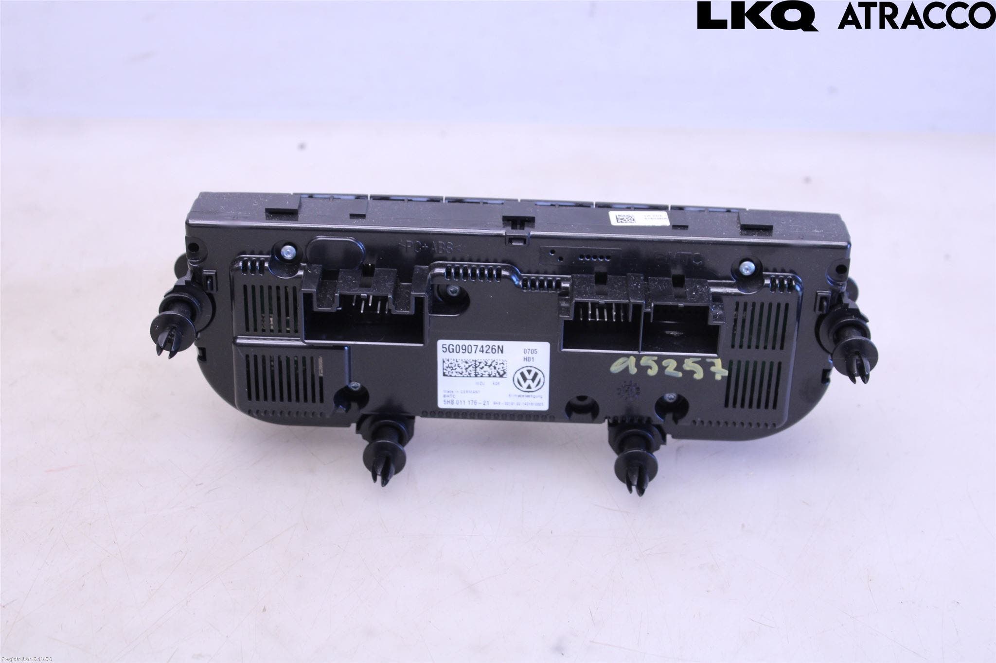 Volkswagen VW GOLF / E-GOLF VII 13-20 Varme Ac Betjening-Display