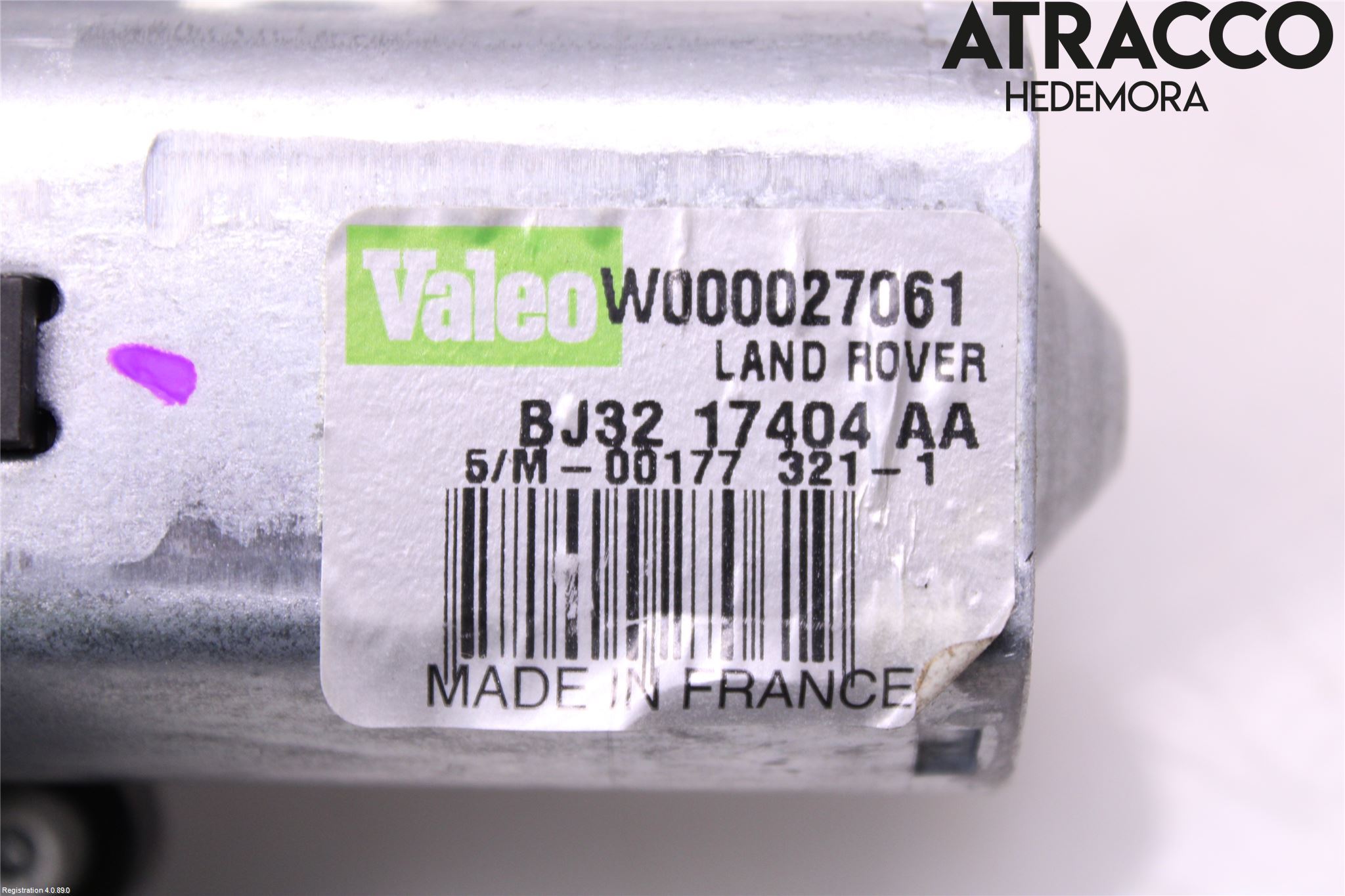 Landrover LAND ROVER RANGE ROVER EVOQUE (L538) 11-18 Viskermotor Bakluke