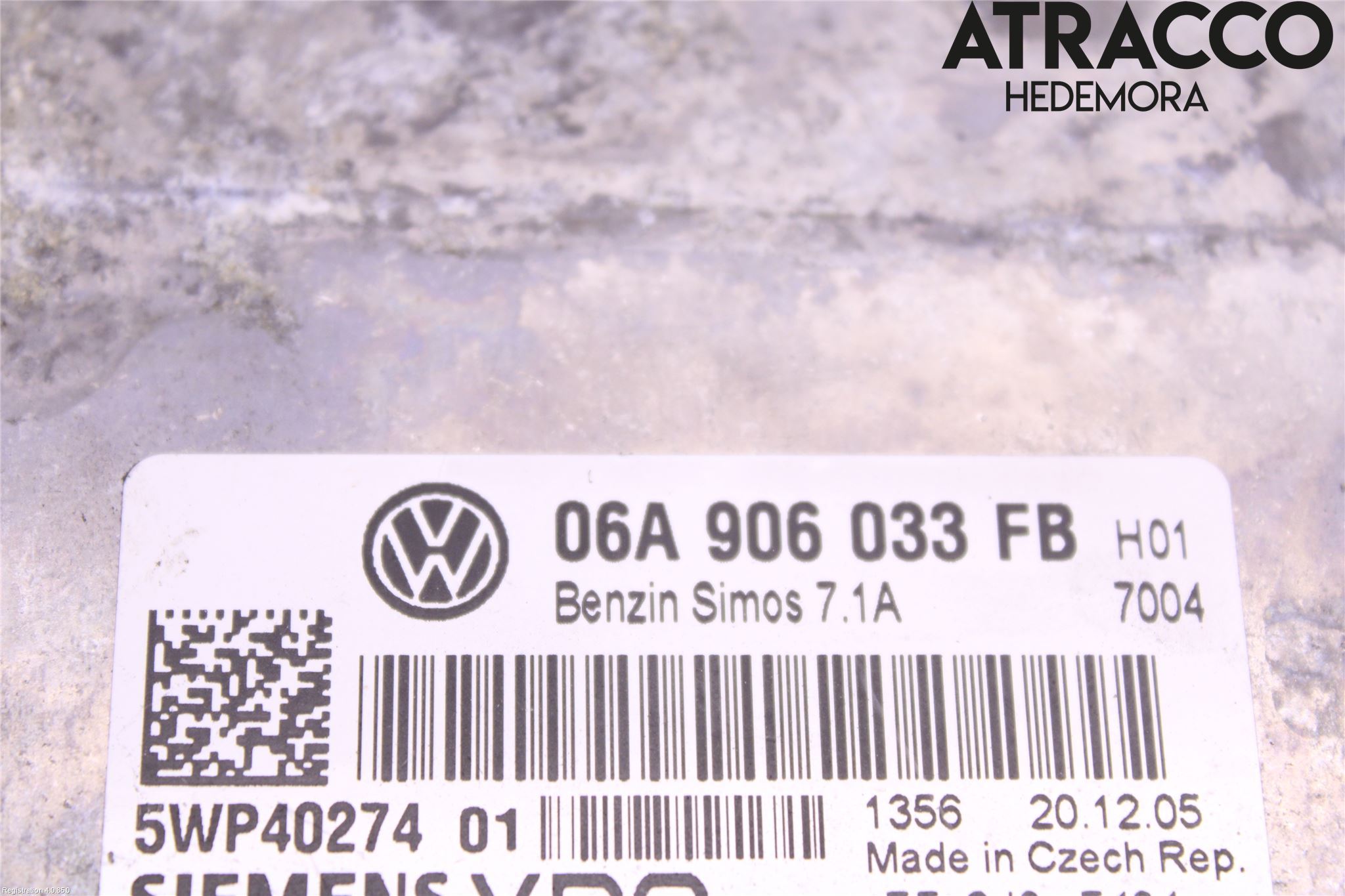 Skoda OCTAVIA (1Z) 05-13 Styreenhet Innsprøytning