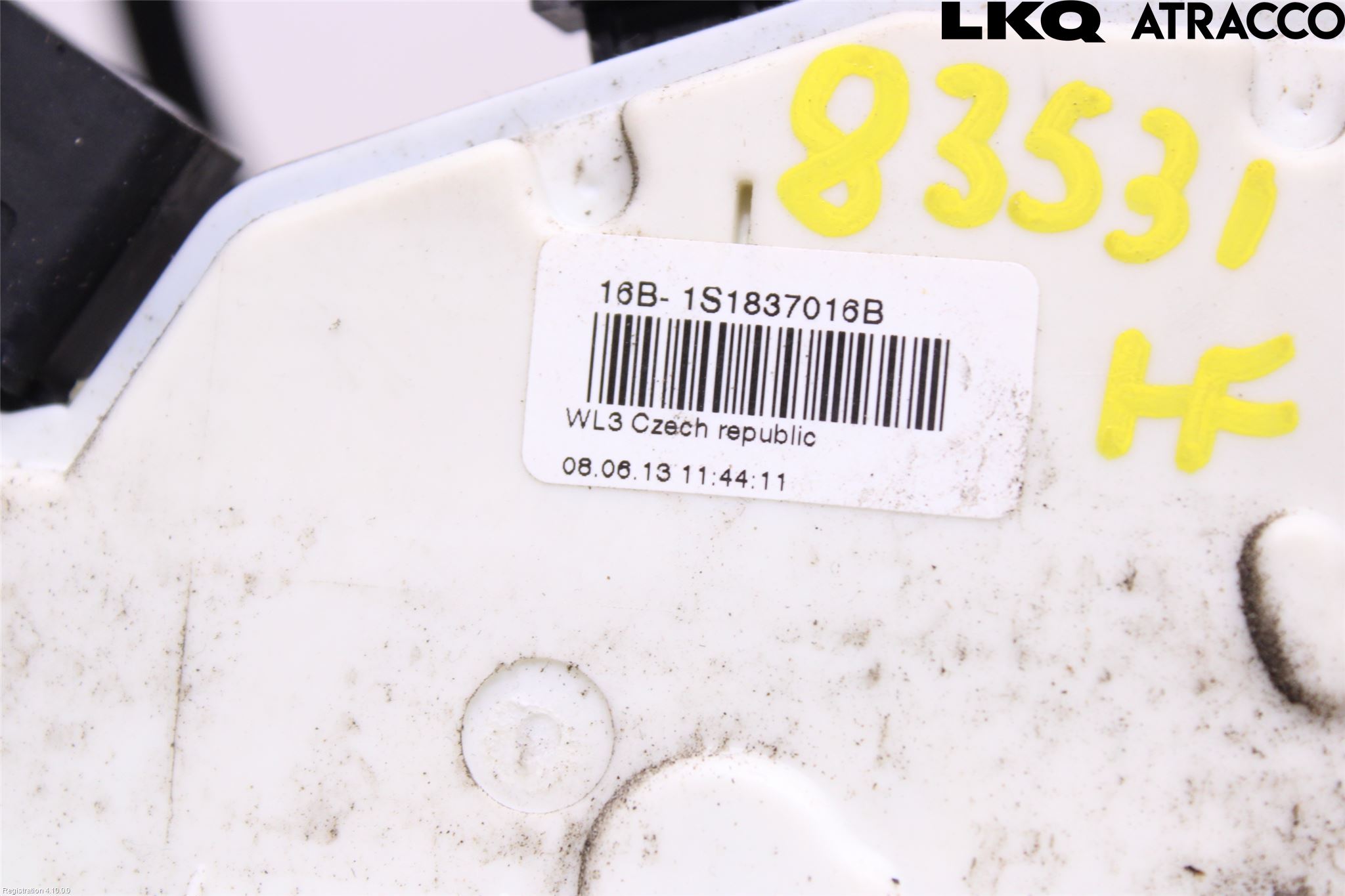 Skoda SUPERB 09-15 Dørlås - Låsekasse