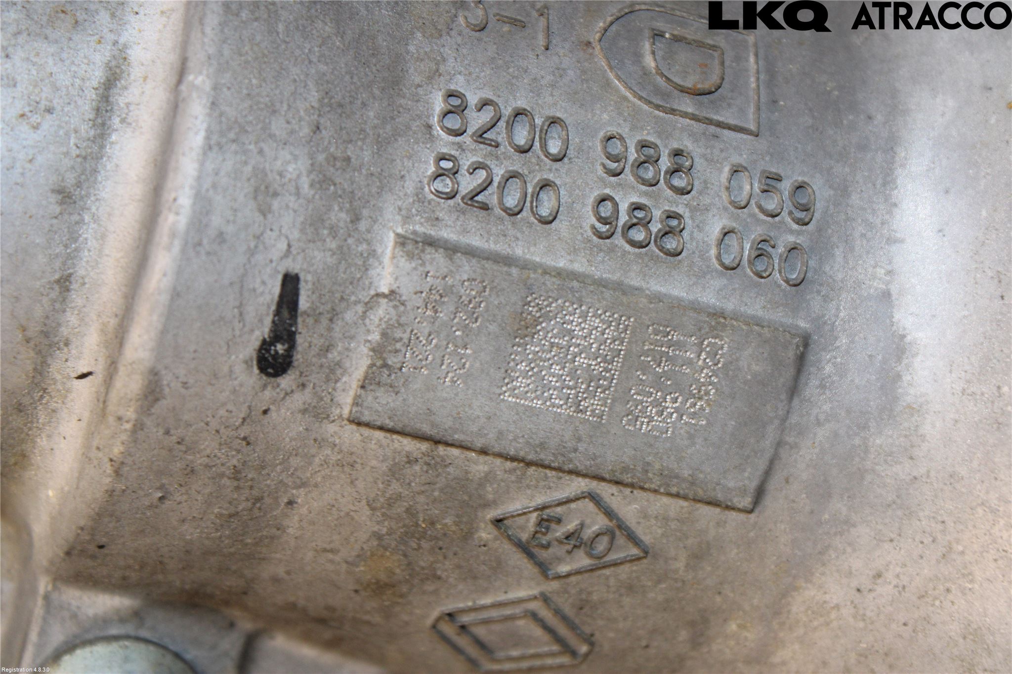 Dacia DUSTER 10-17 Gearkasse Fordelingskasse