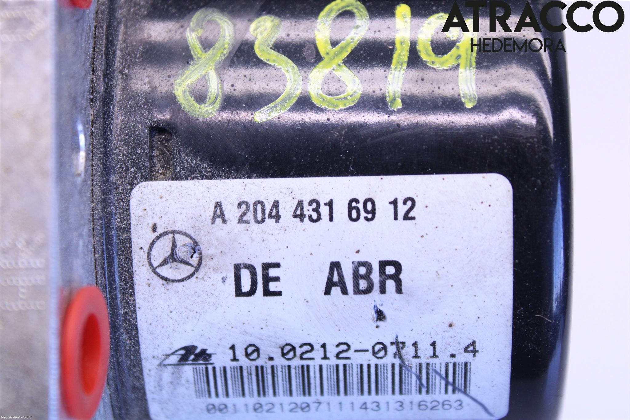 Mercedes-Benz MB C-KLASS (W204) 07-15 Abs Hydraulikkaggregat