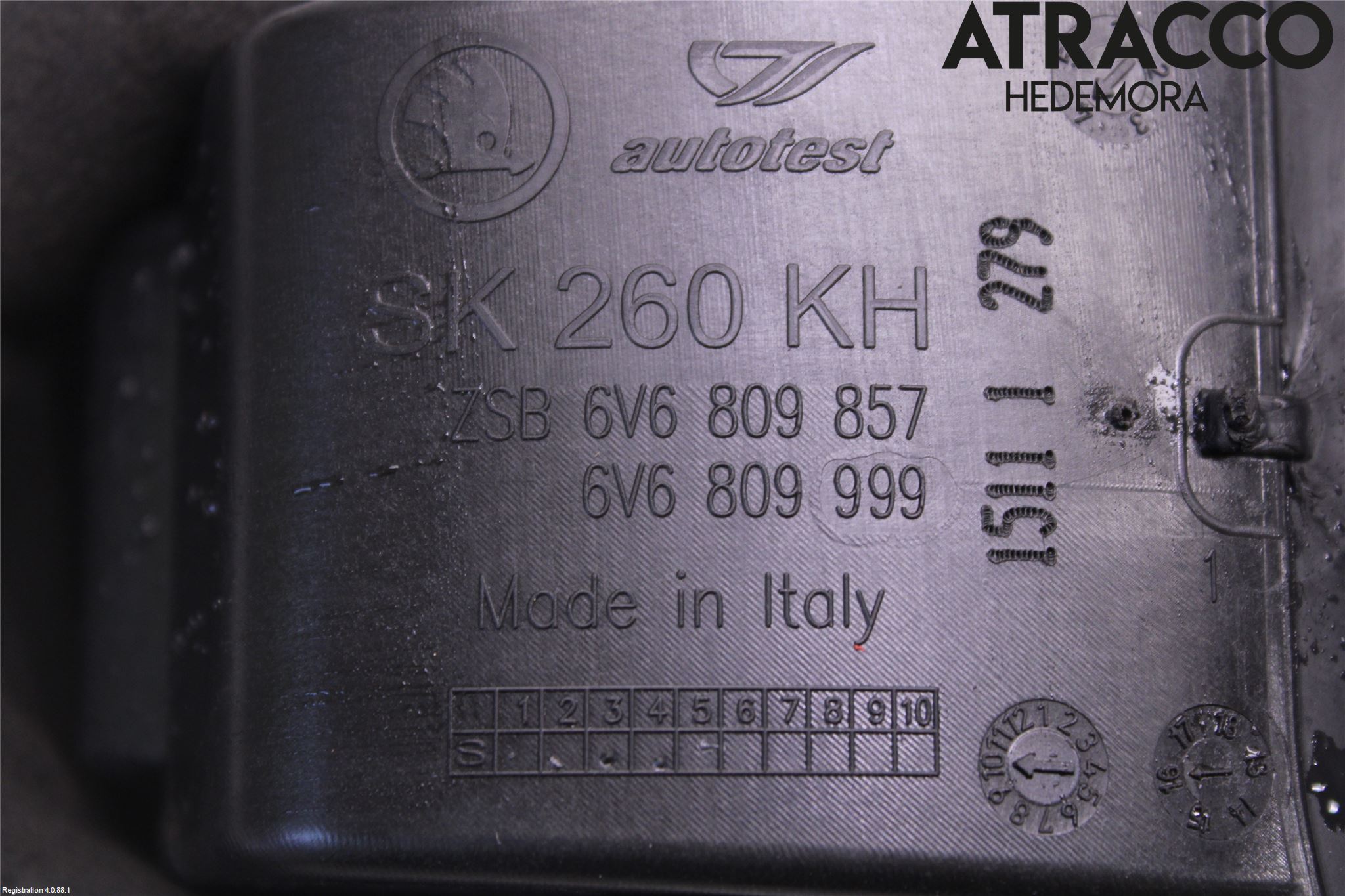 Skoda FABIA 15-21 Drivstoff Tankluke