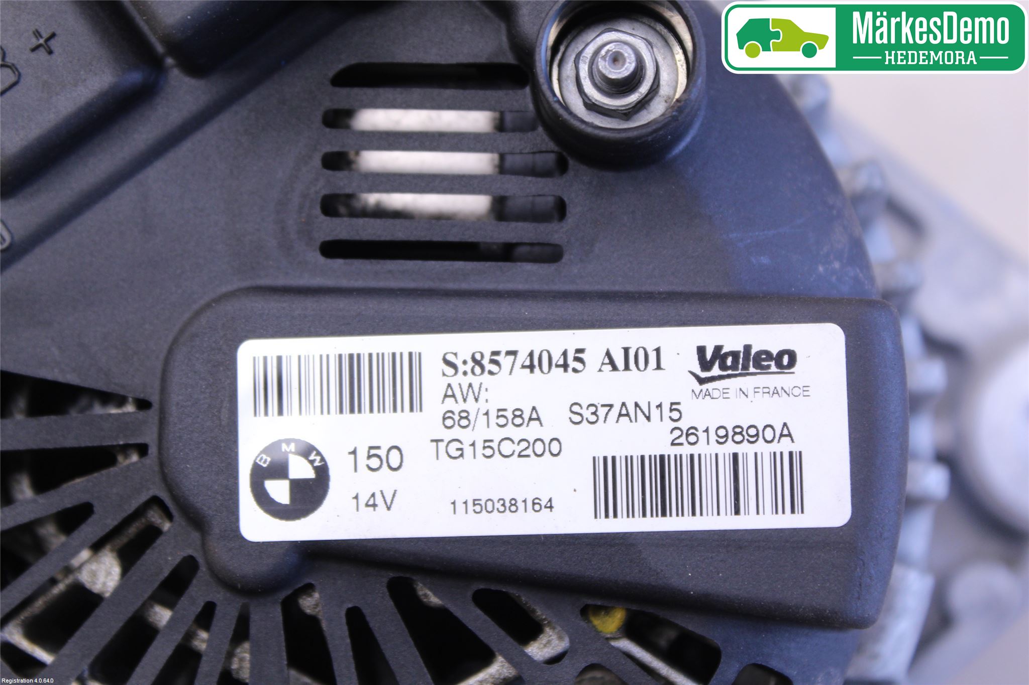 Toyota AURIS 13-19 Dynamo