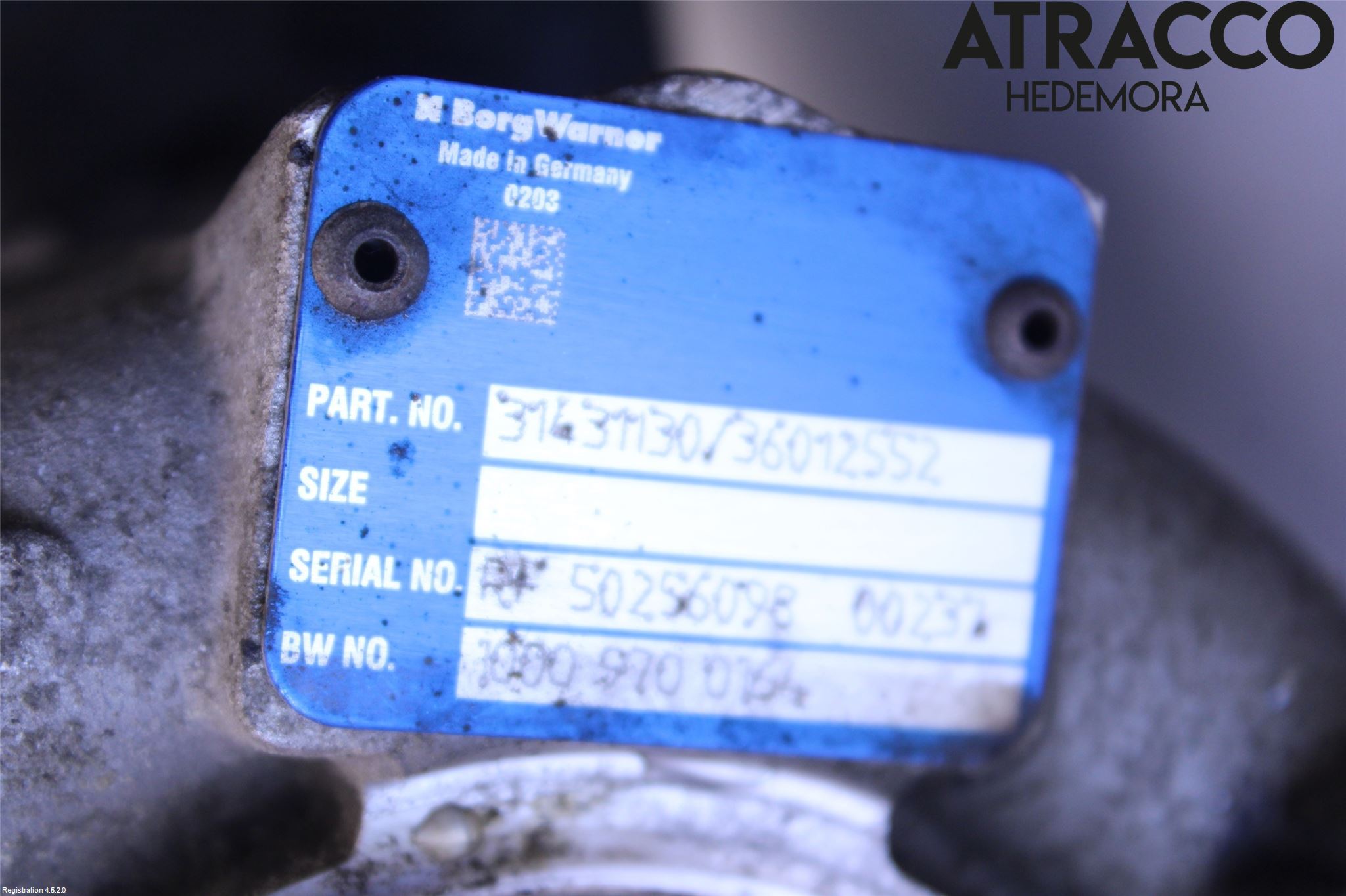 Volvo V70 14-16 Turboaggregat
