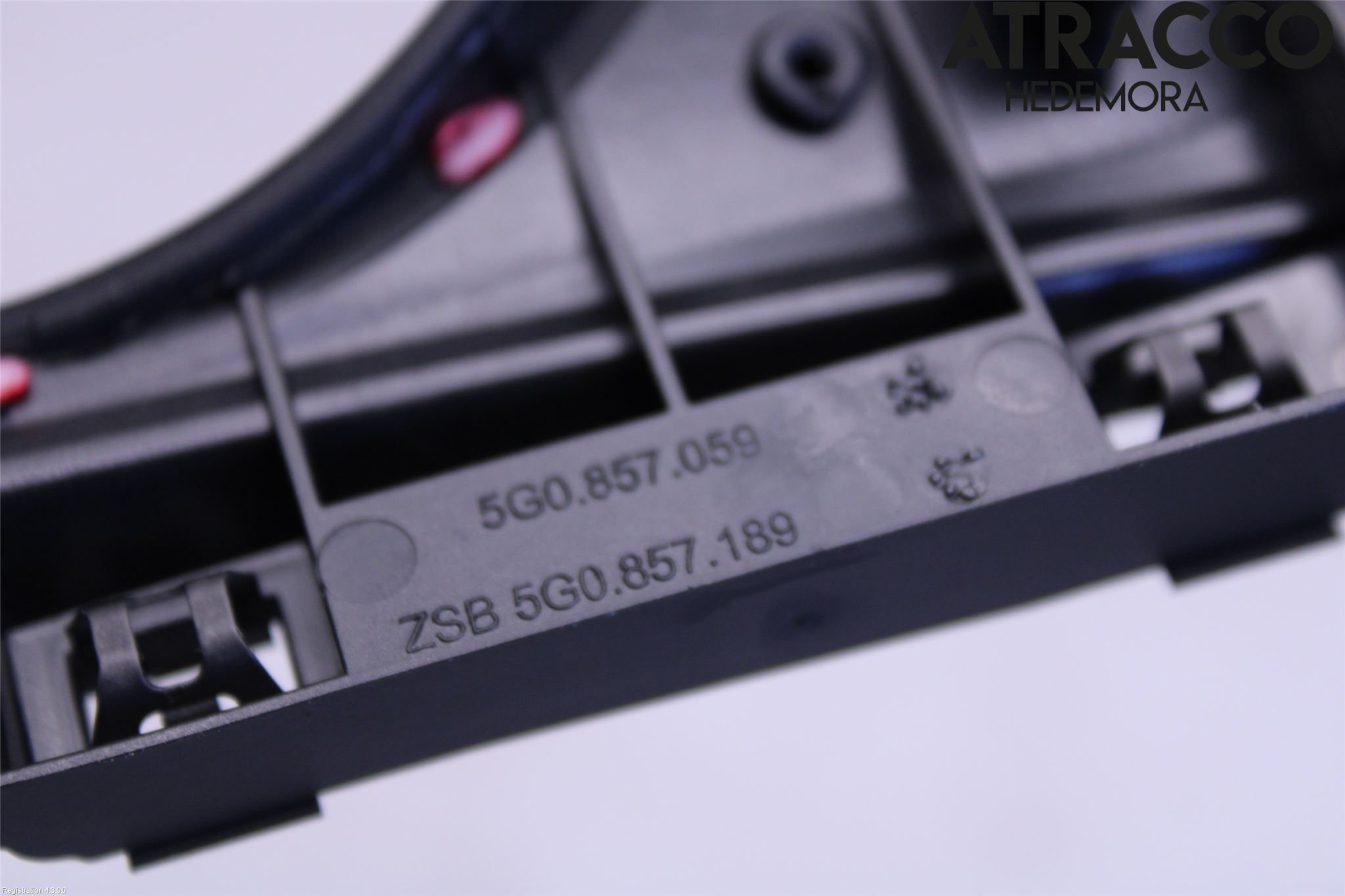Volkswagen VW GOLF / E-GOLF VII 13-20 Instrument Ramme