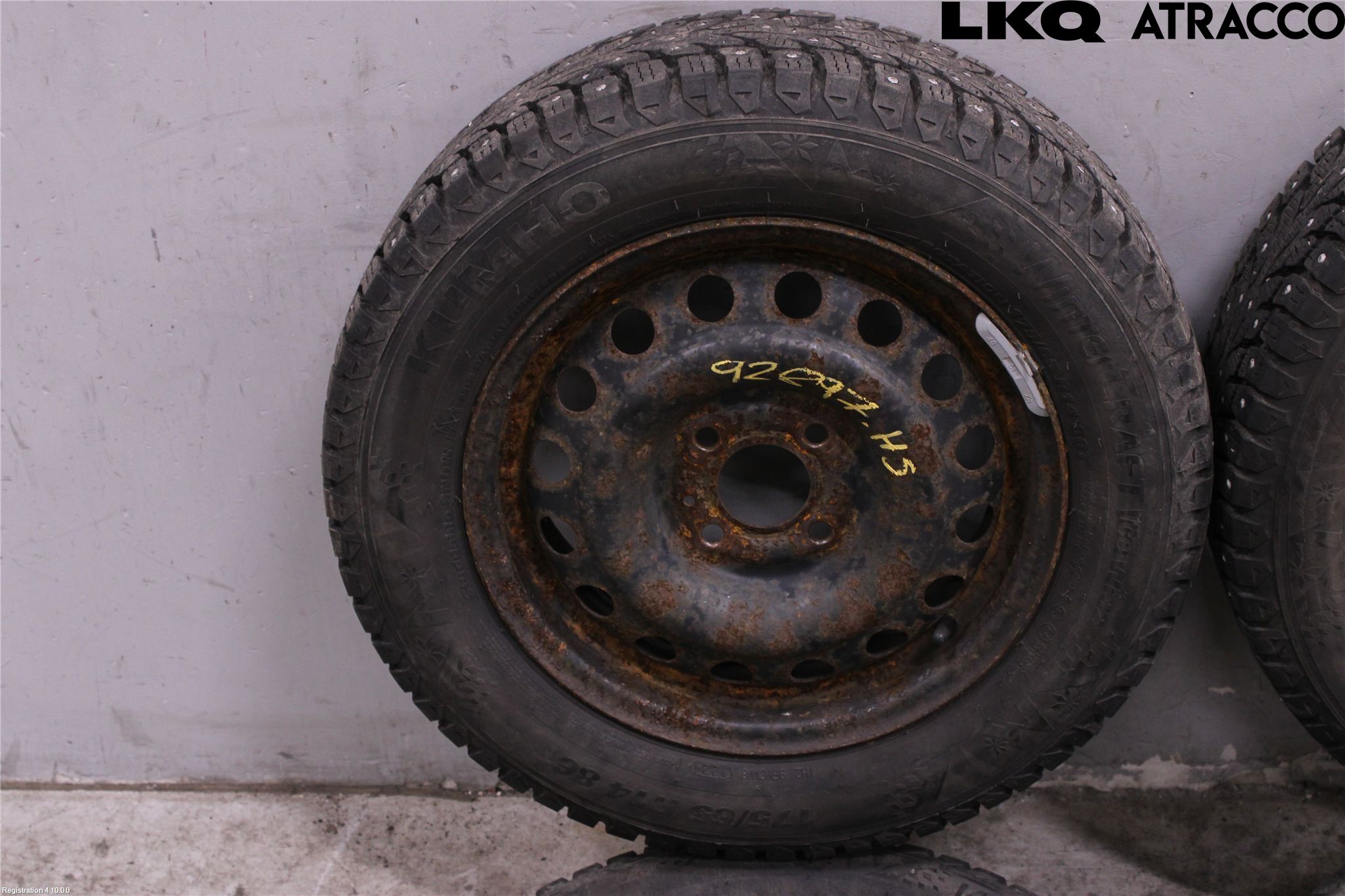 Nissan MICRA 11-16 Dekk Vinter På Stål Felg 4Stk