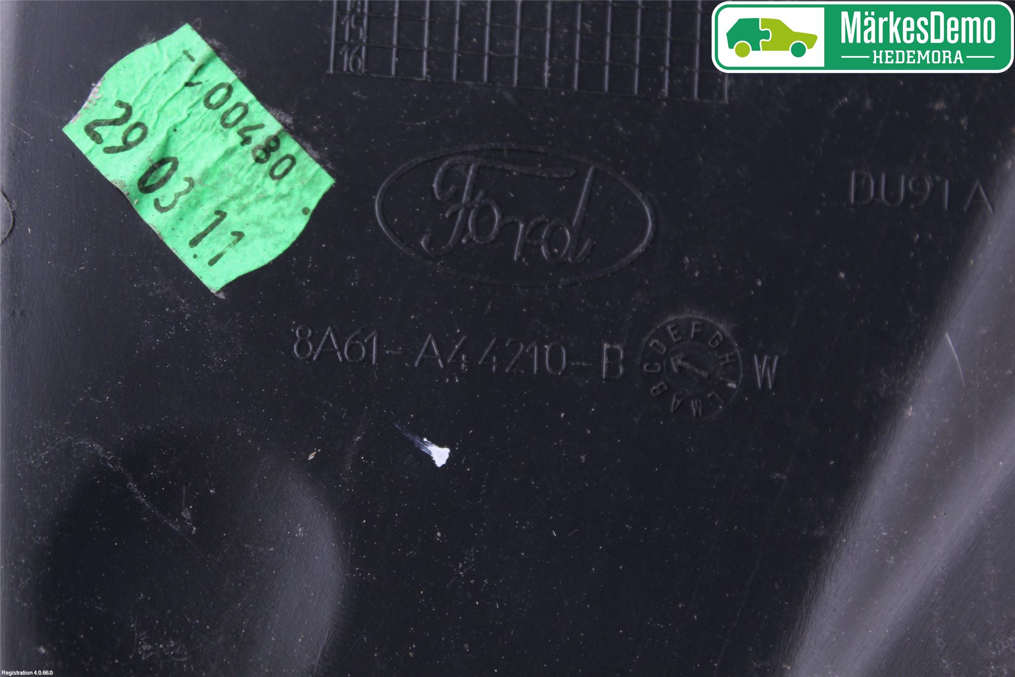 Ford FIESTA 09-12 Spoiler Bakluke