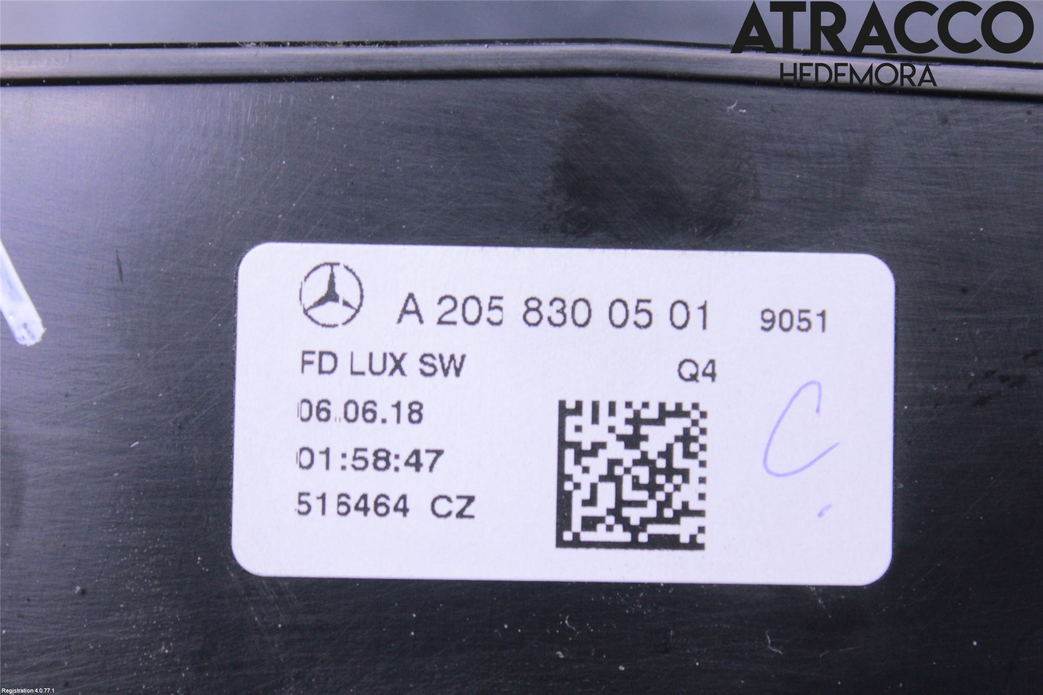 Mercedes-Benz MB C-KLASS (W205) 14-21 Dashbord Kanal - Dyse
