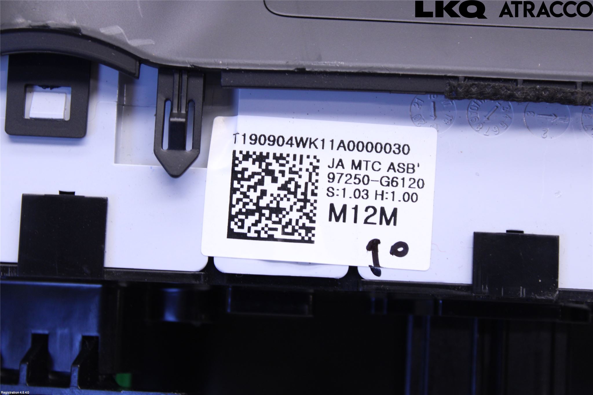 Kia PICANTO 17- Varme Ac Betjening-Display