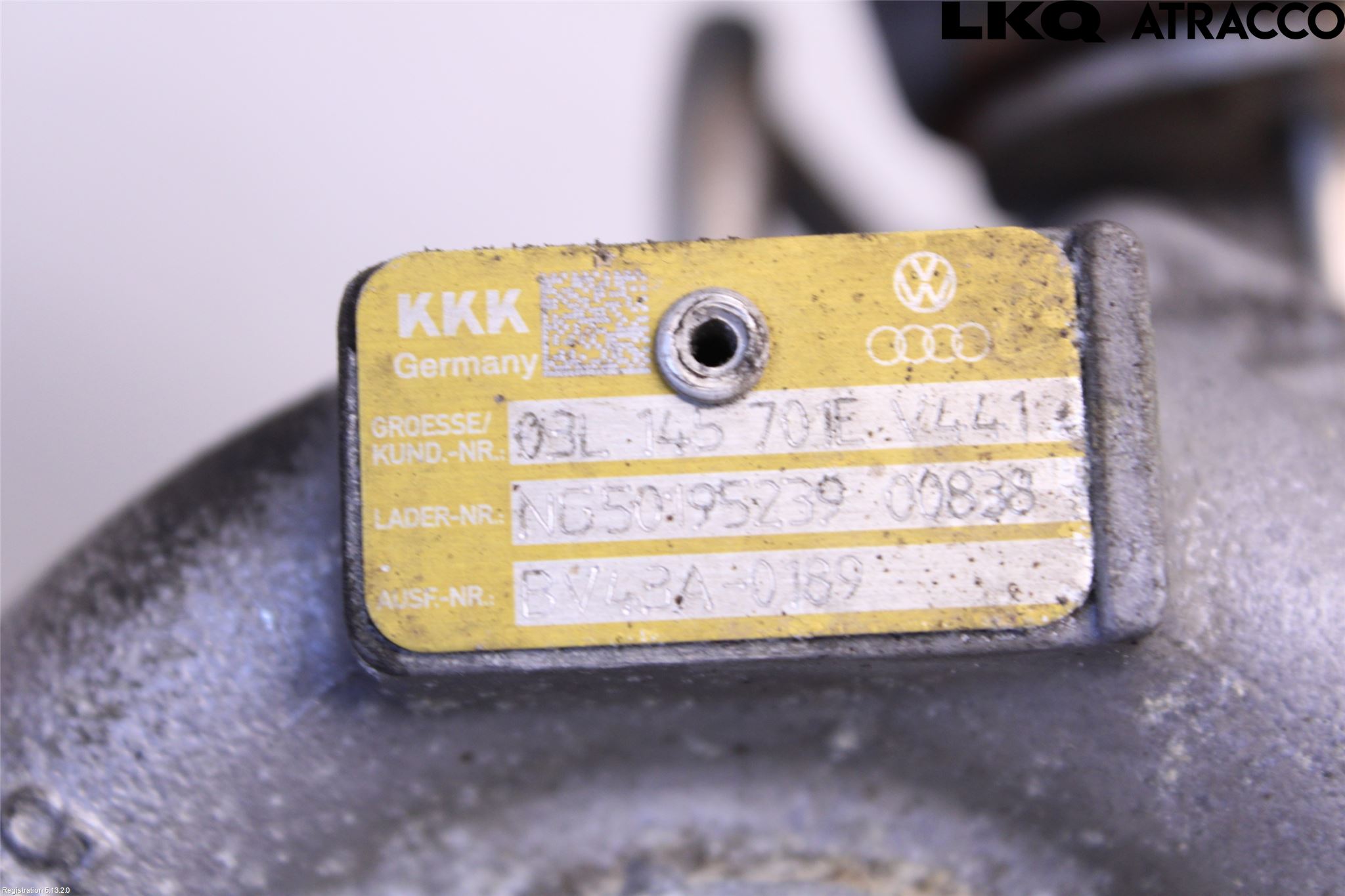 Audi Q5 09-16 Turboaggregat