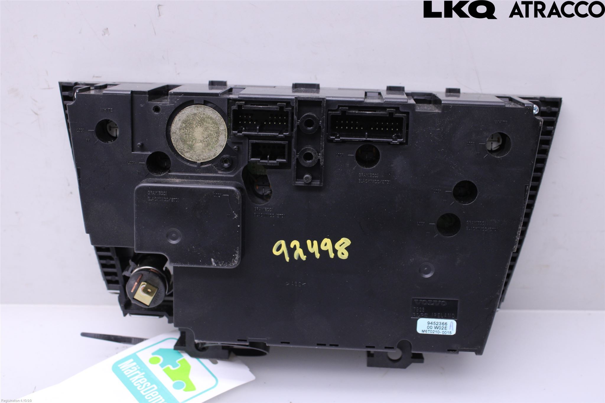 Volvo V70 00-04 Varme Ac Betjening-Display