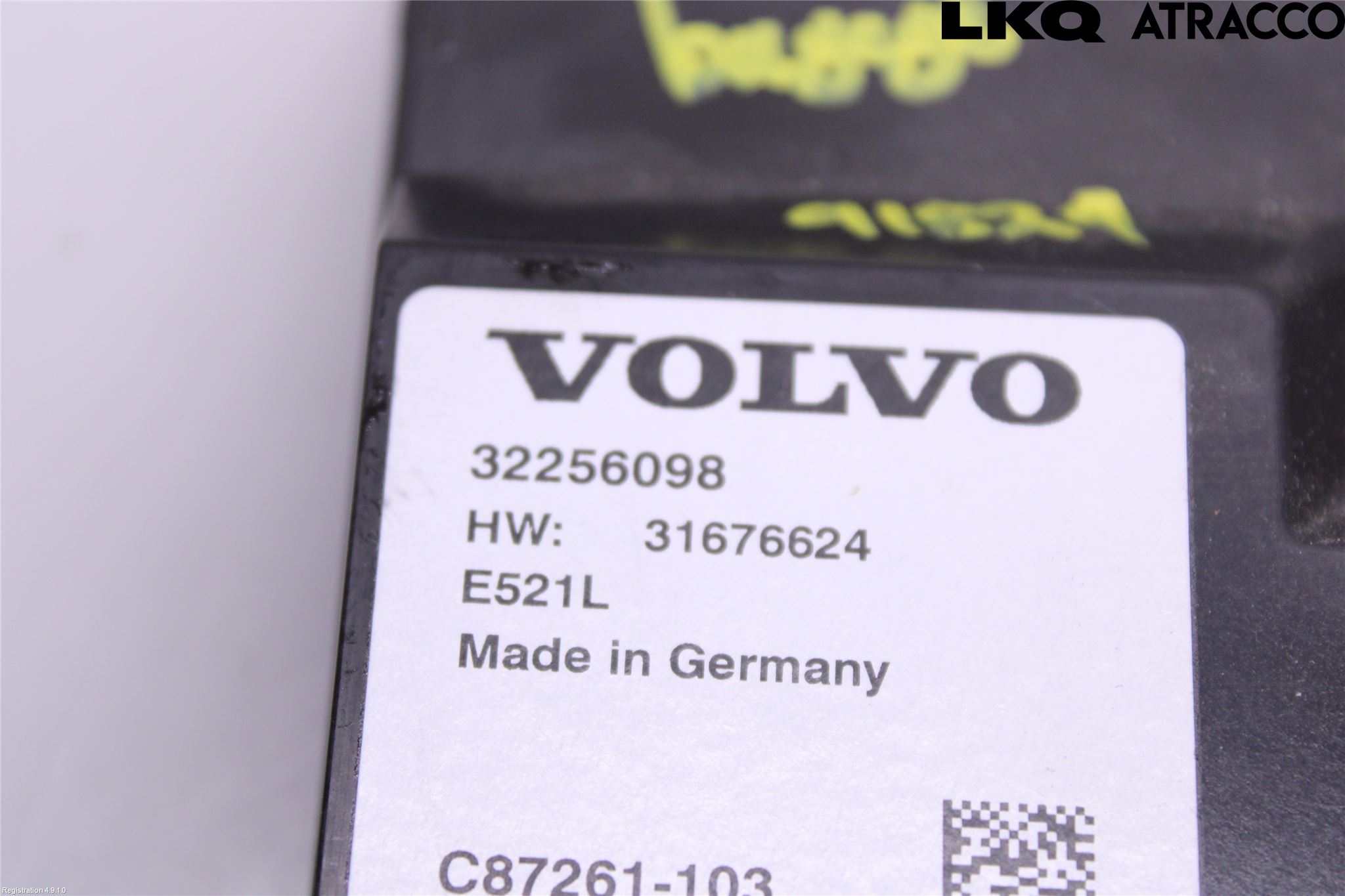 Volvo V60 19- Styreenhet Bakluke