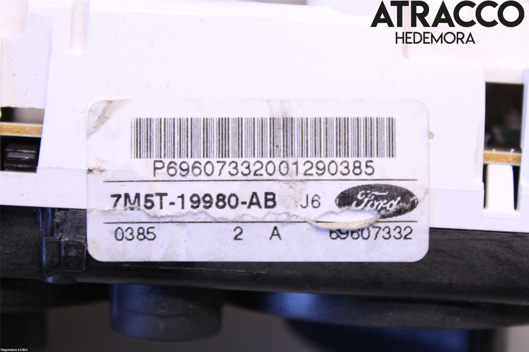 Ford FOCUS 08-11 Varme Ac Betjening-Display