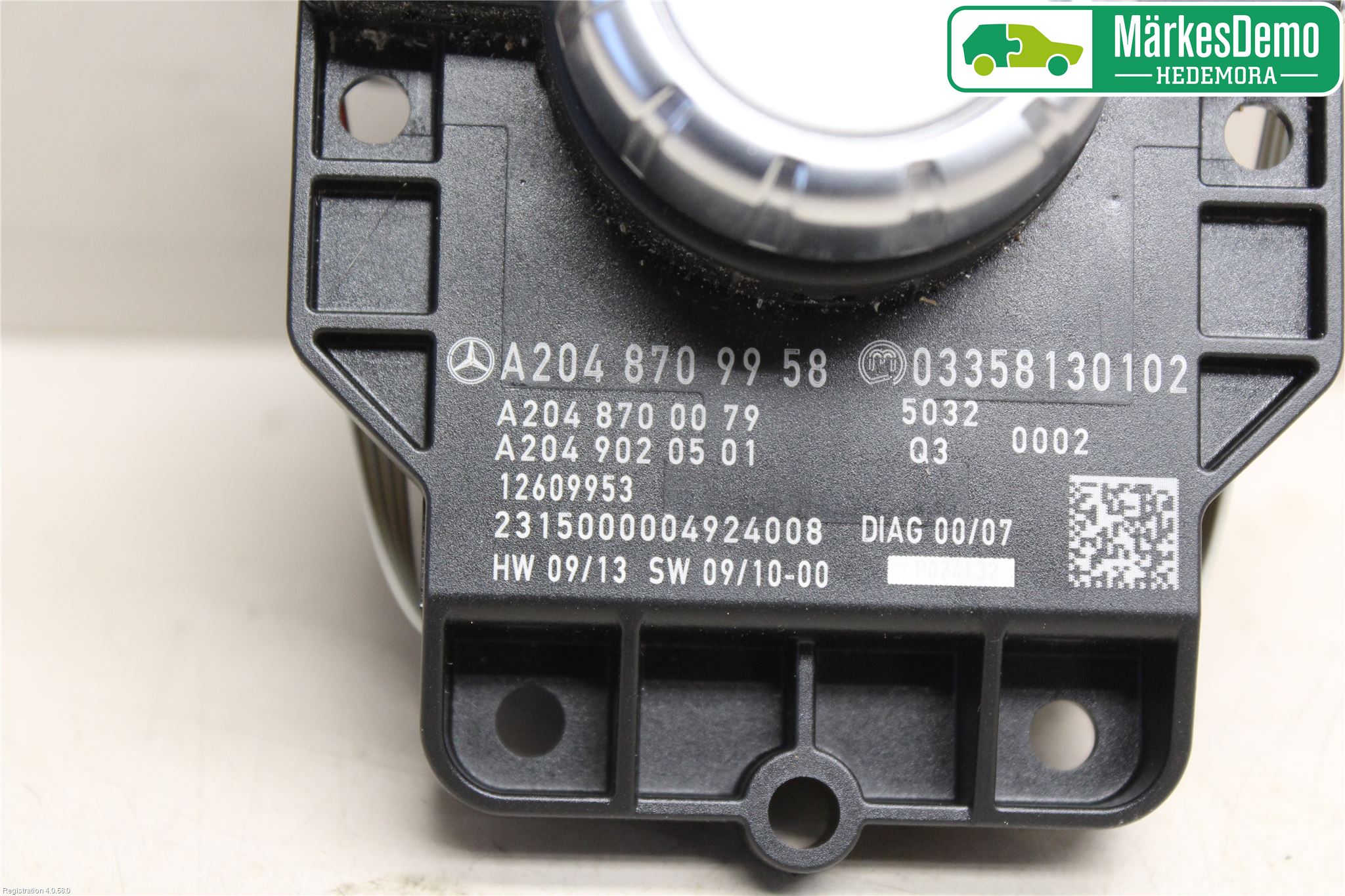 Mercedes-Benz MB GLK-KLASS (X204) 08-16 Bryter Cruisekontroll