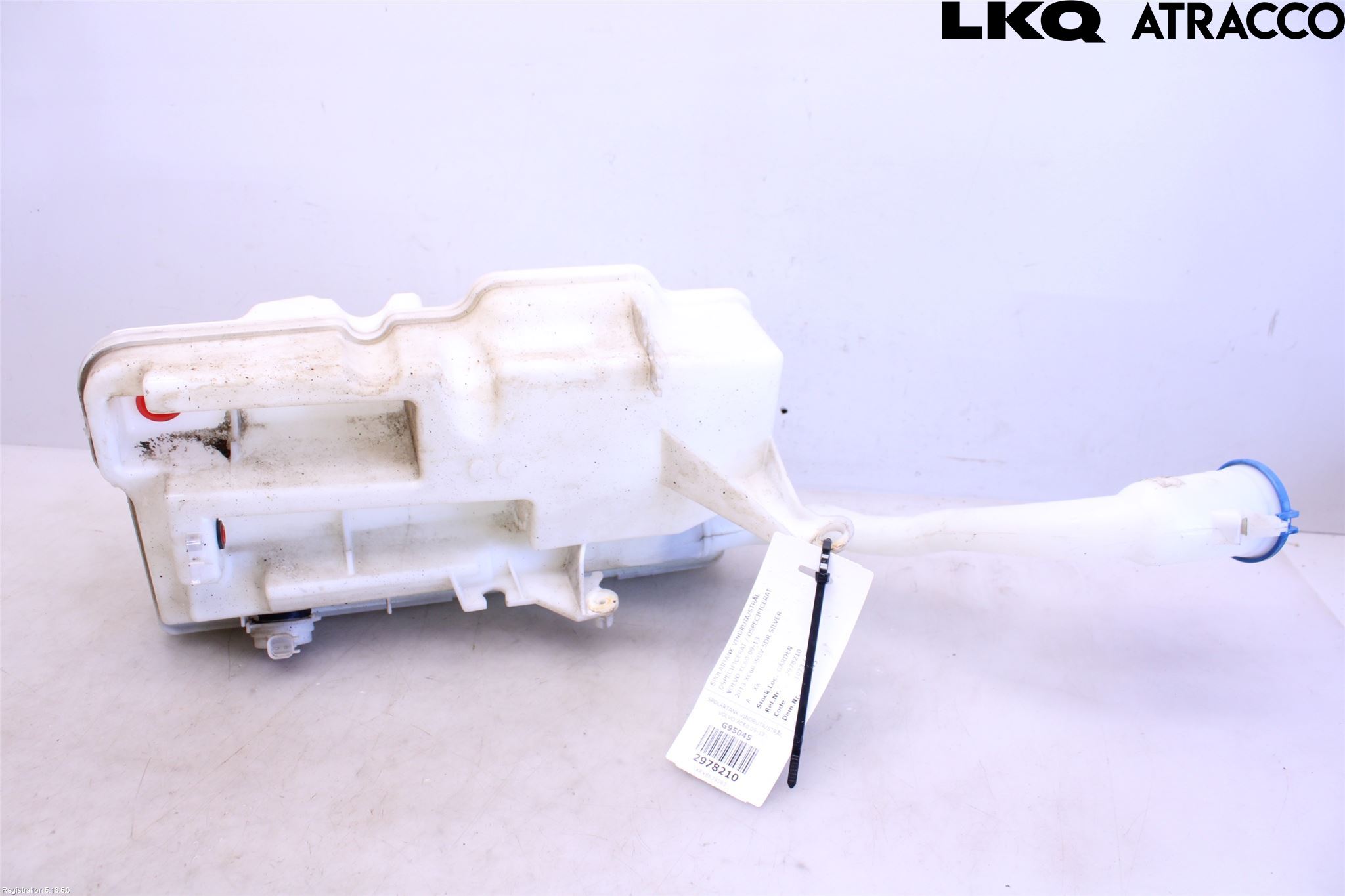 Volvo XC60 09-13 Spylerbeholder Frontrute-Lykte