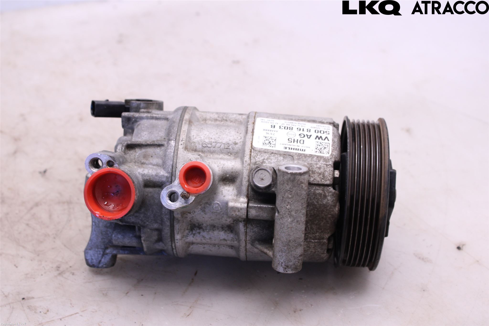 Volkswagen VW GOLF / E-GOLF VII 13-20 Varme Ac Kompressor