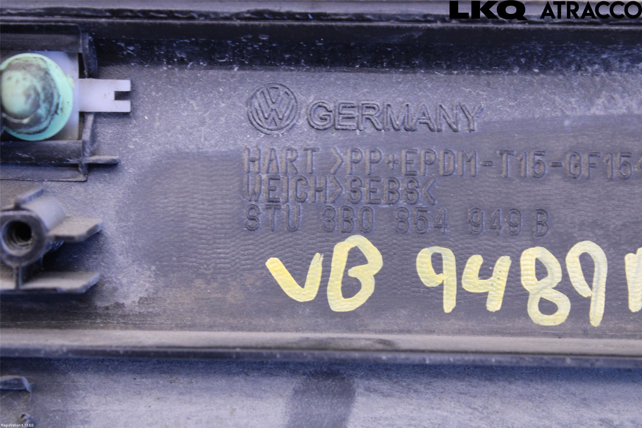 Volkswagen VW PASSAT 01-05 Dør Dekorlist Vb