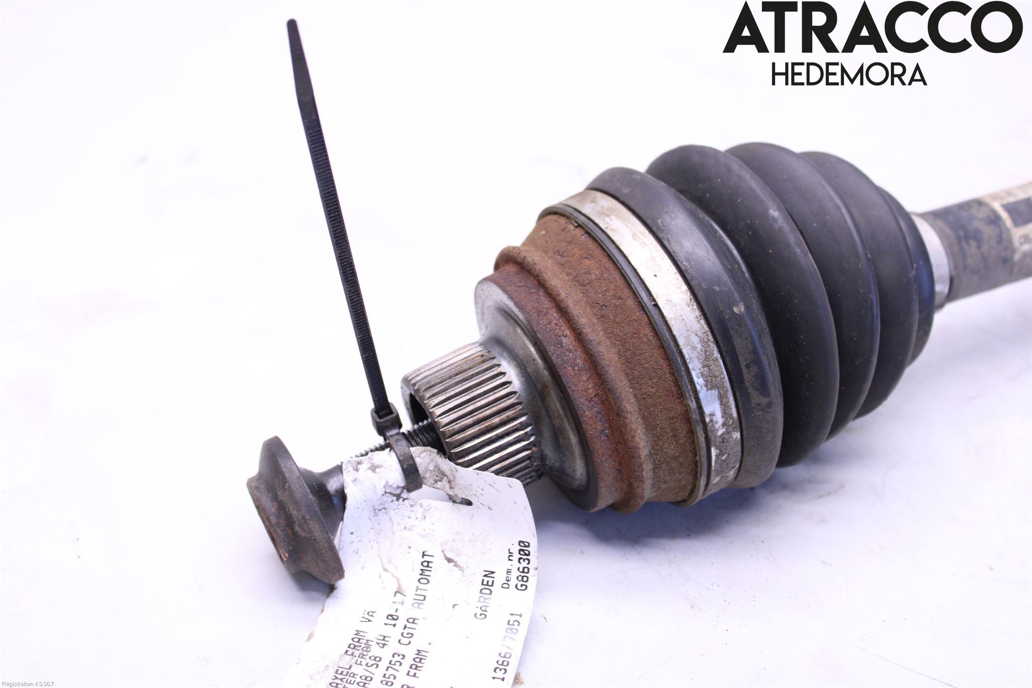 Audi A8/S8 4H 10-17 Drivaksel Foran Kompl Venstre