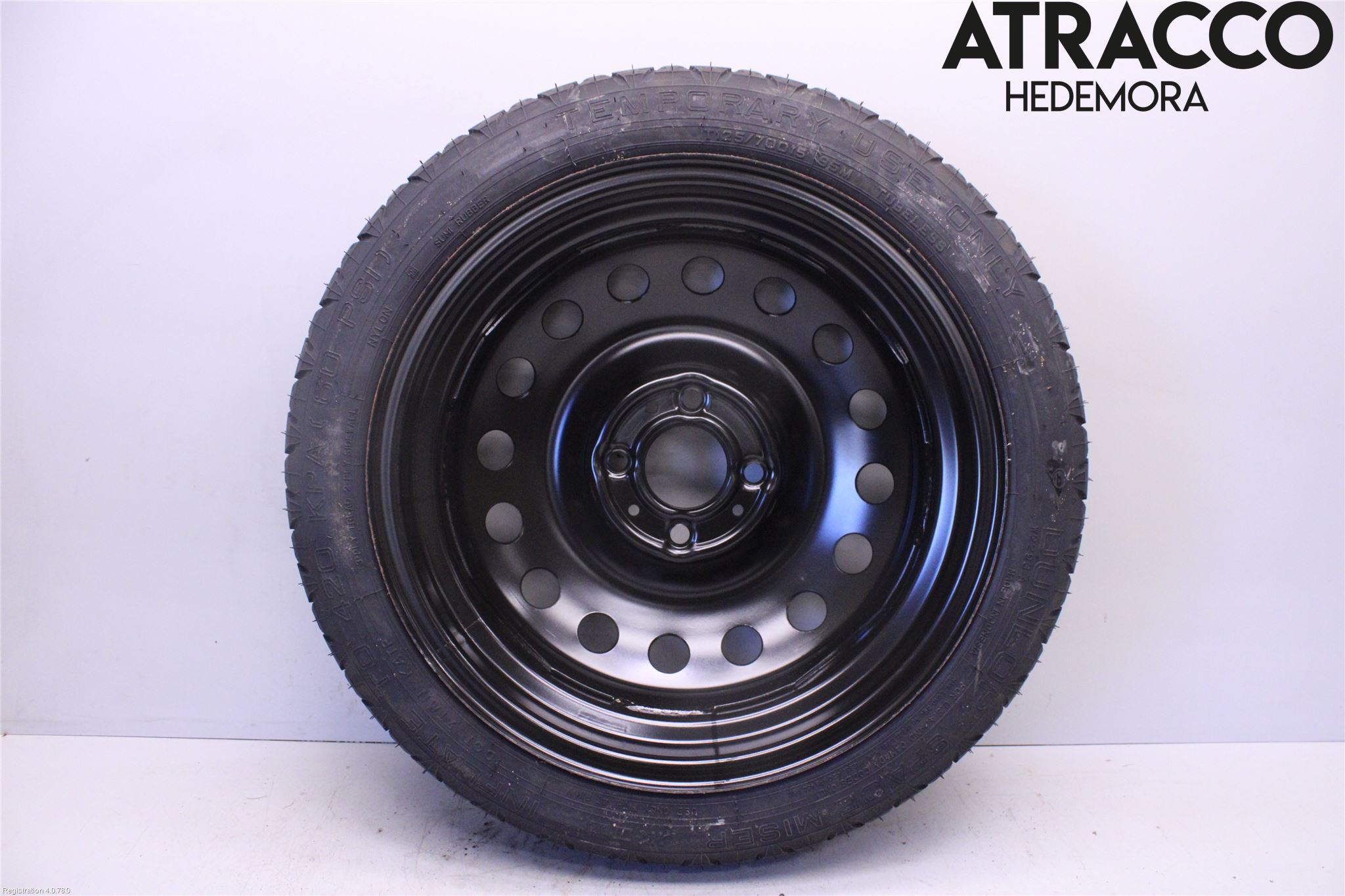 Nissan NOTE E11 06-14 Hjul Reservehjul Minitype