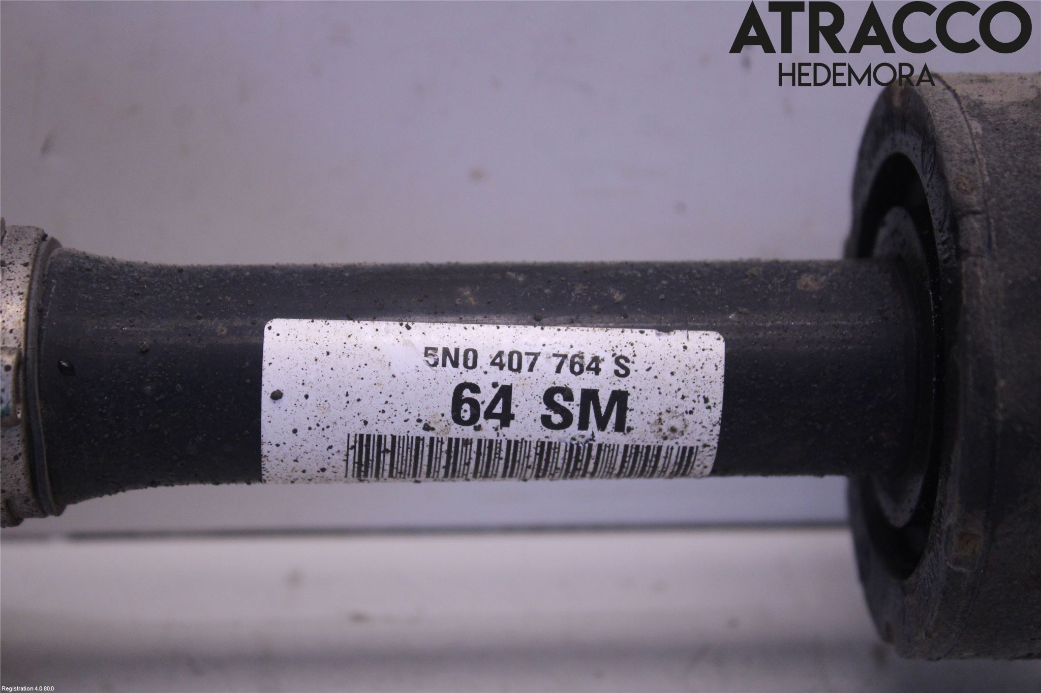 Volkswagen VW TIGUAN 07-16 Drivaksel Foran Kompl Høyre