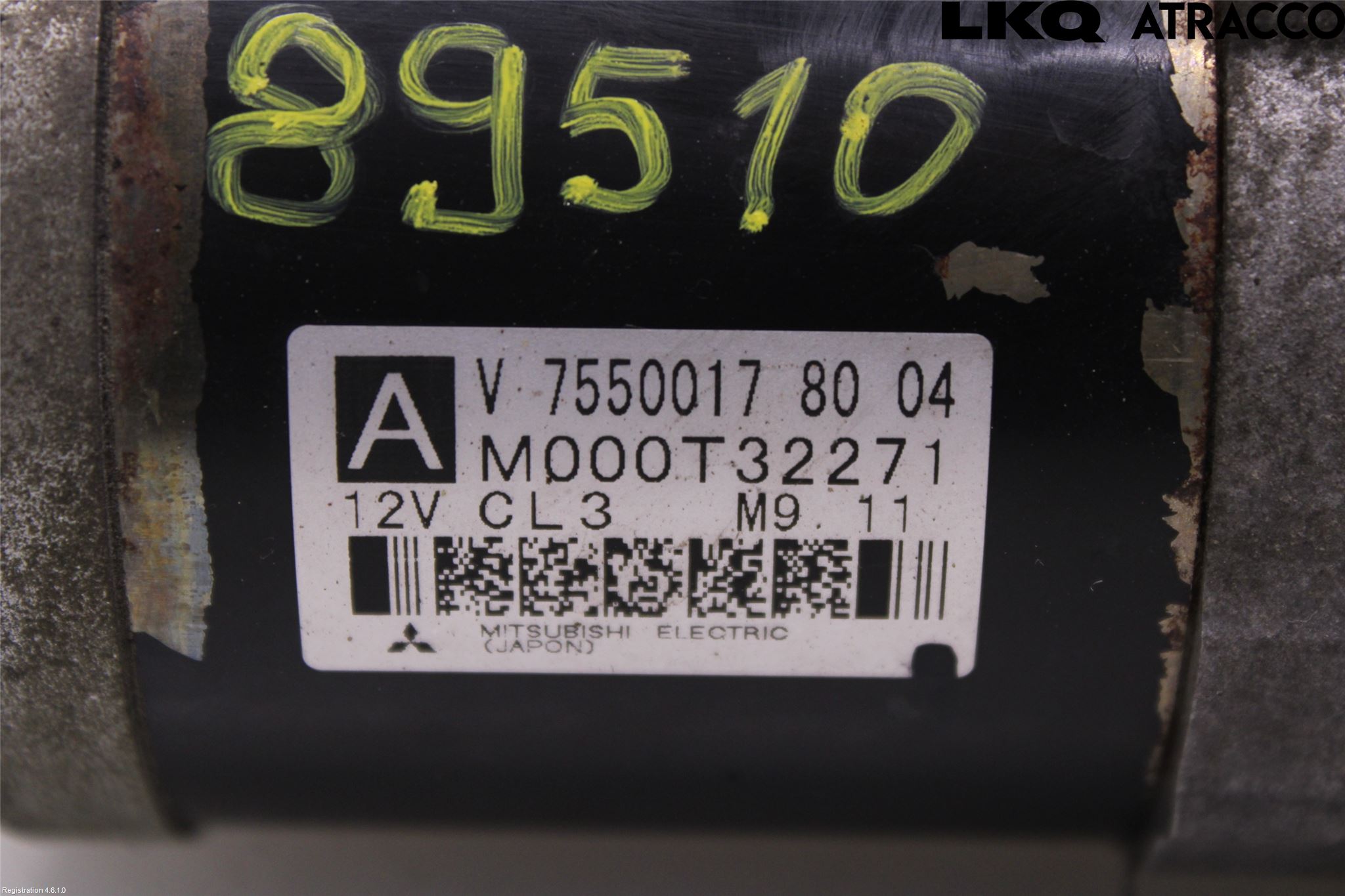 Peugeot 3008 09-16 Startmotor