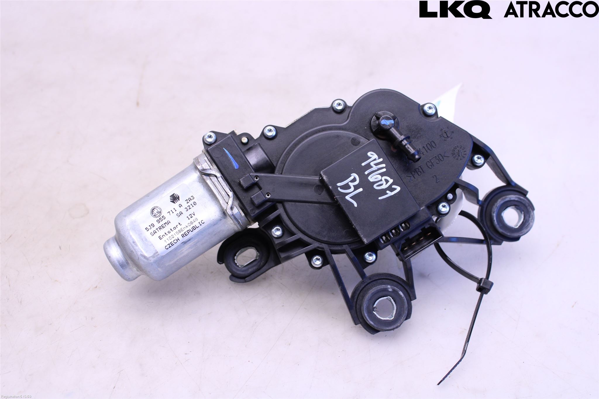 Skoda FABIA 07-14 Viskermotor Bakluke