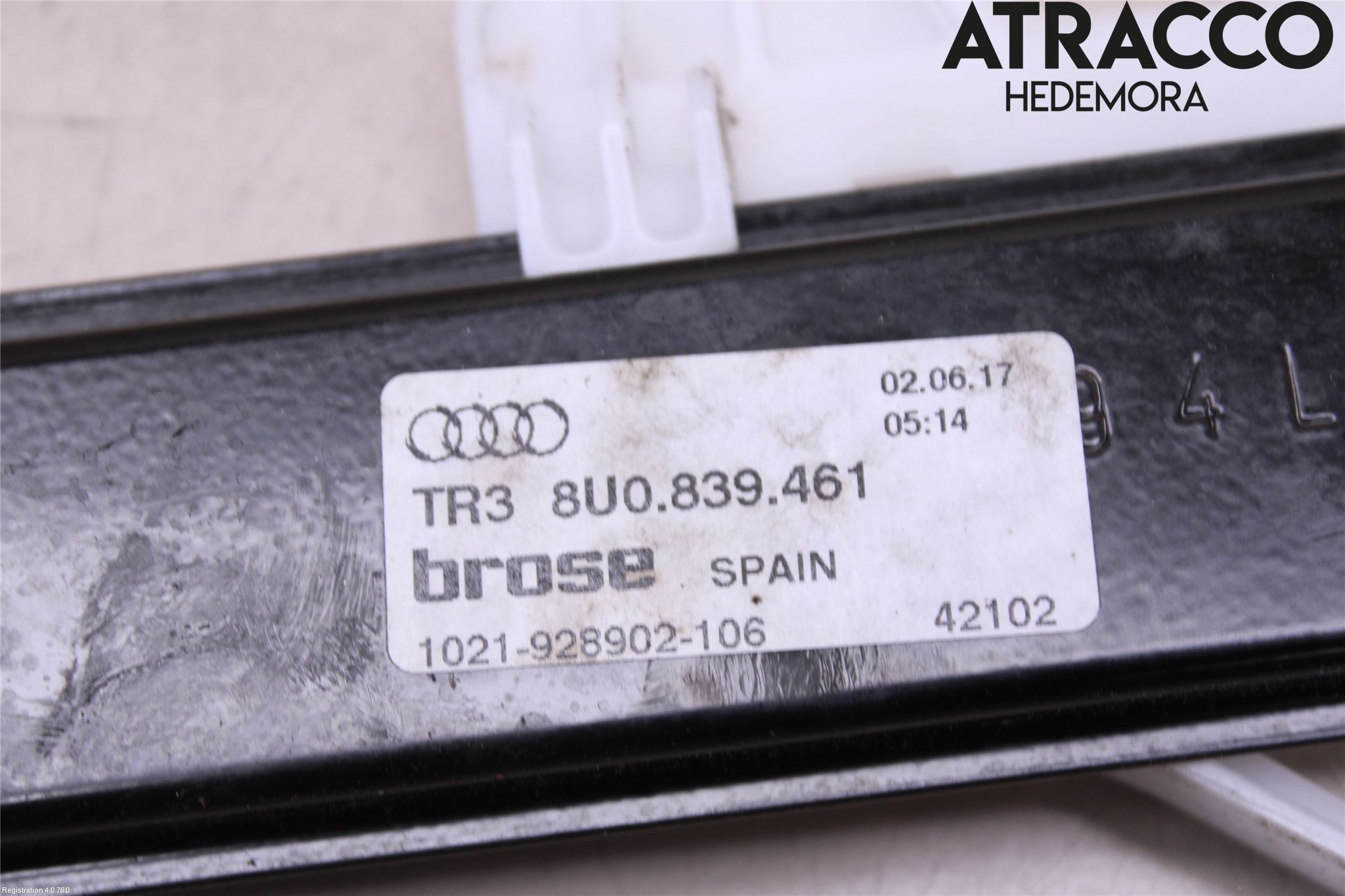 Audi Q3 8U 12-18 Vindusheis El Komp