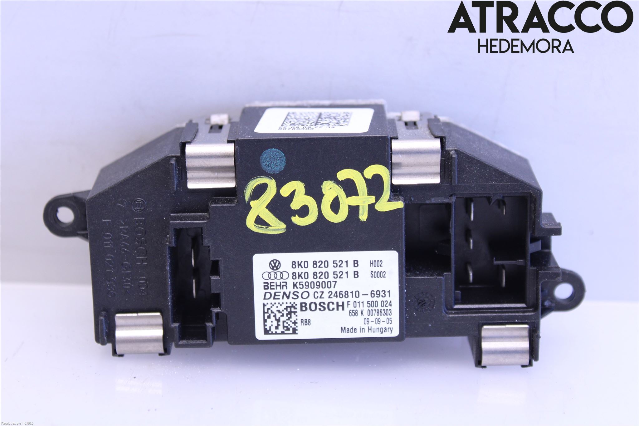 Audi A4/S4 08-11 Varmeapparat Viftemotstand
