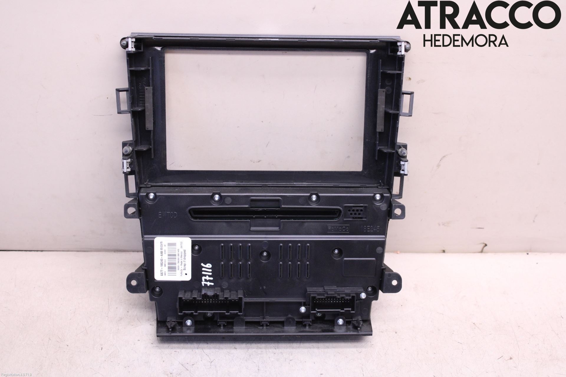 Ford MONDEO 15-22 Varme Ac Betjening-Display