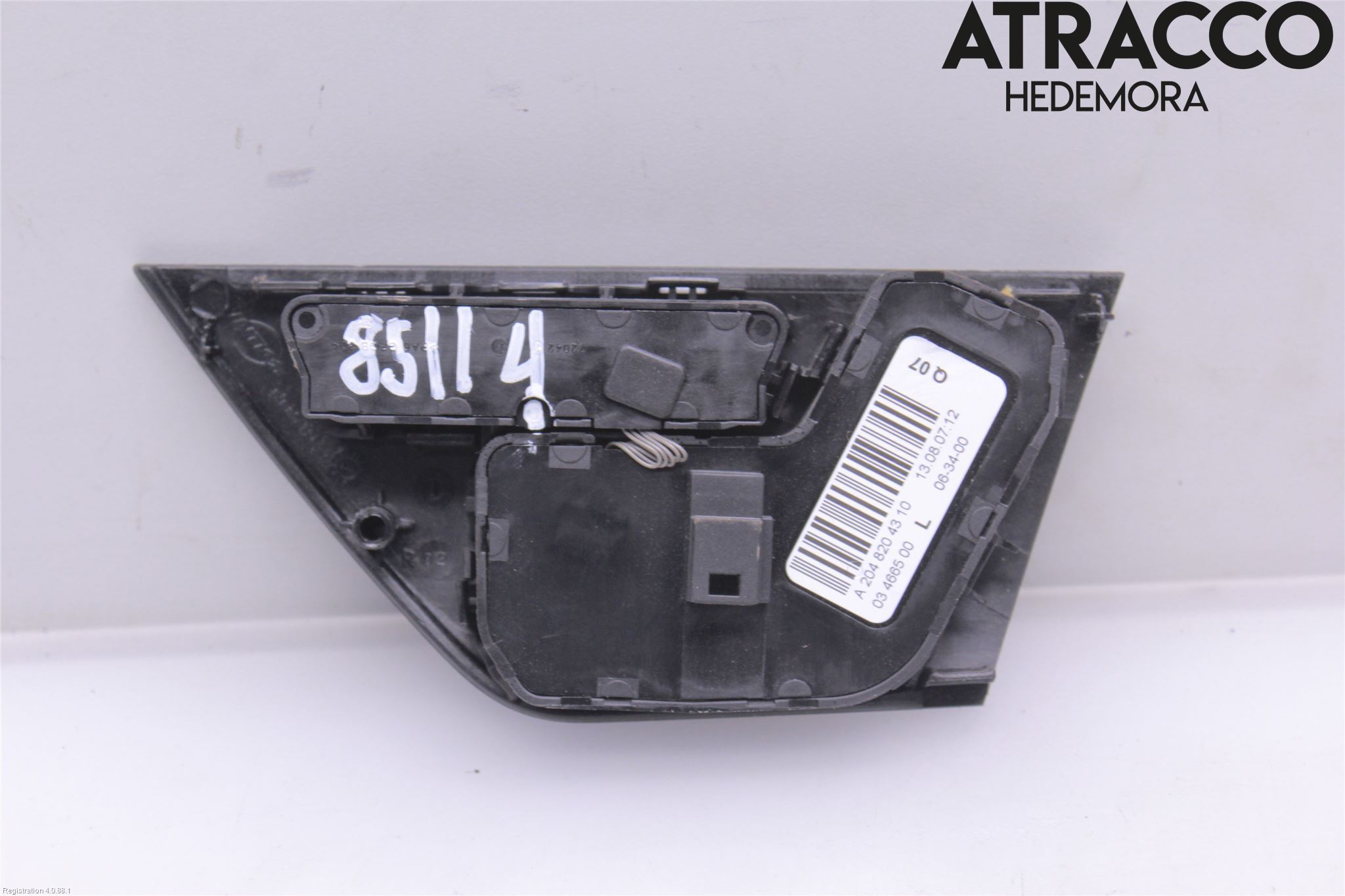 Mercedes-Benz MB C-KLASS (W204) 07-15 Bryter Sete Regulering