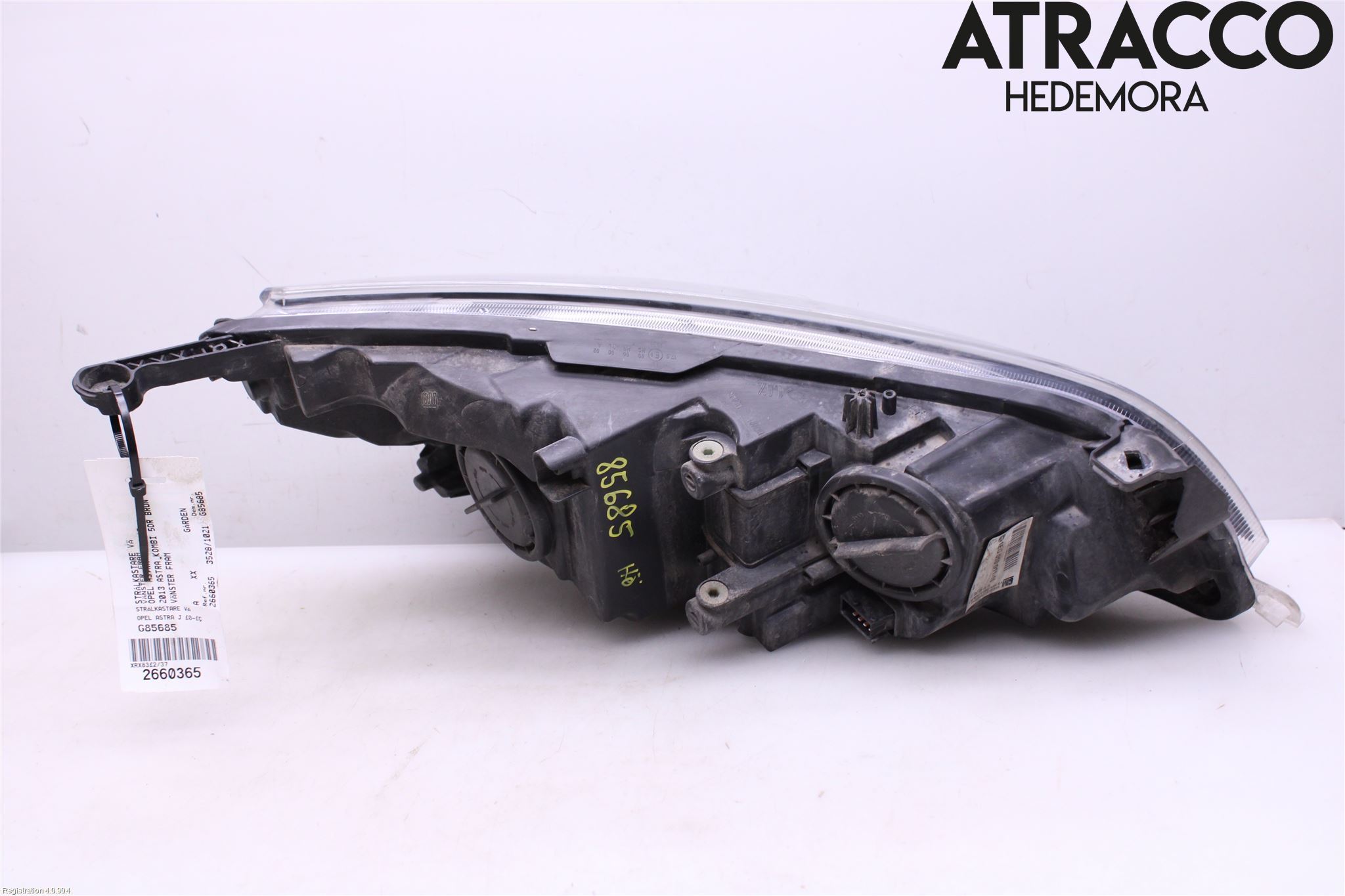 Opel ASTRA J 10-15 Frontlykt Venstre