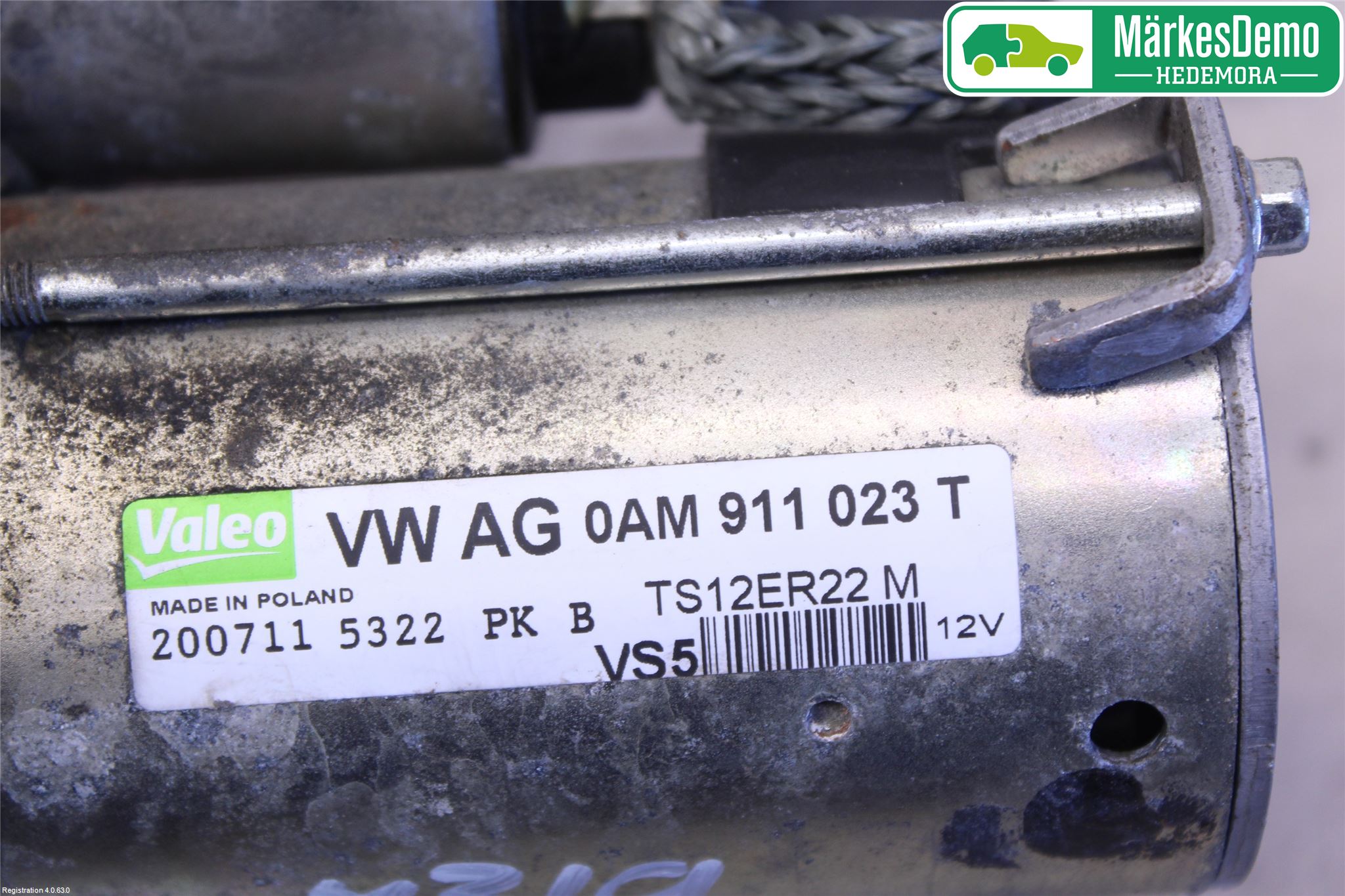 Volkswagen VW JETTA VI 11- Startmotor