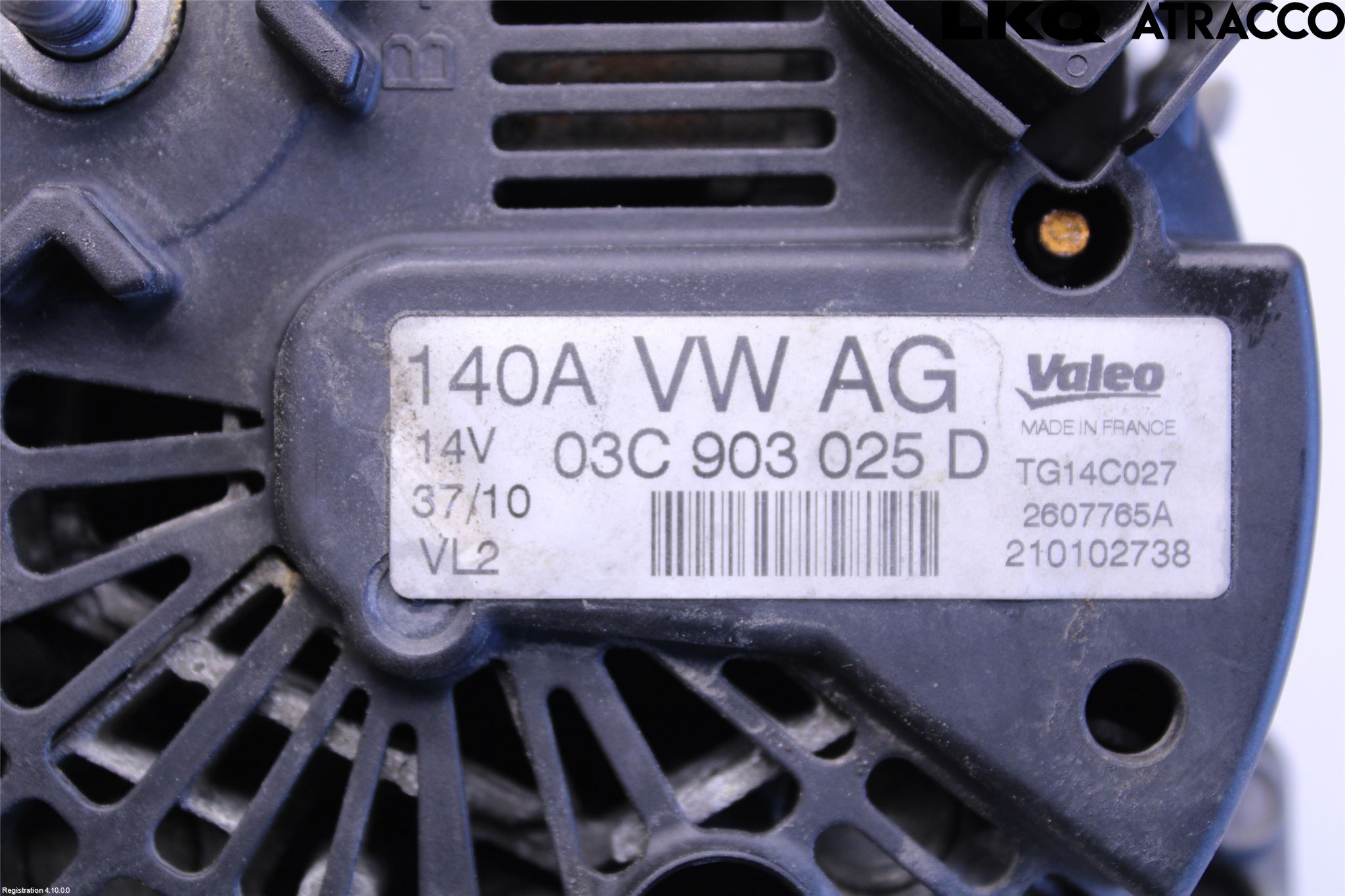 Volkswagen VW PASSAT 05-11 Dynamo