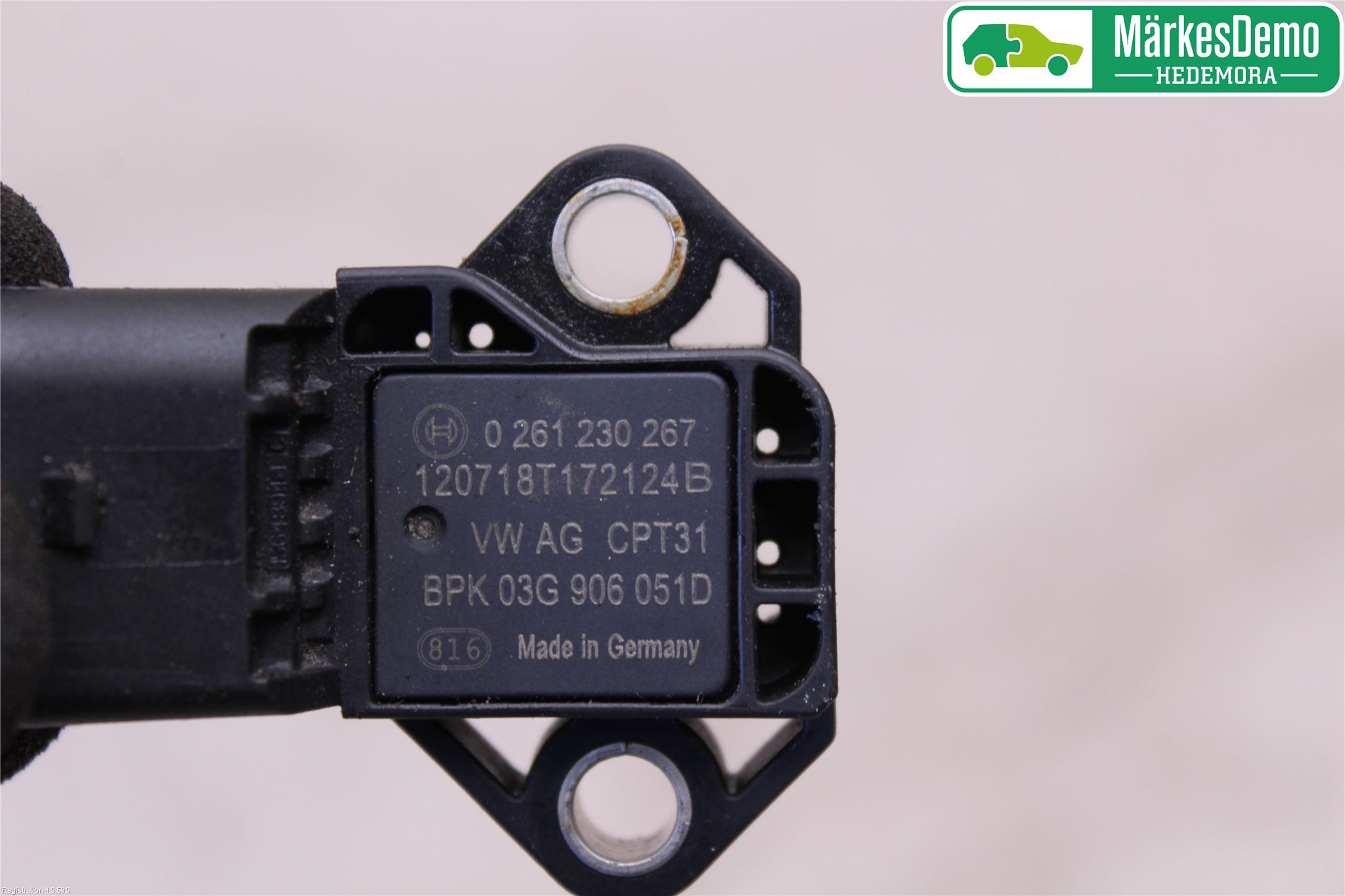 Skoda FABIA 07-14 Inns Map - Trykkføler