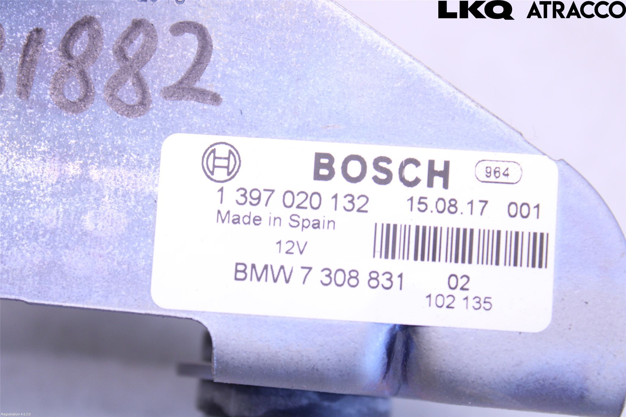 BMW 3 F30/F31/F80 12-19 Lås Bakluke-Koffertlokk