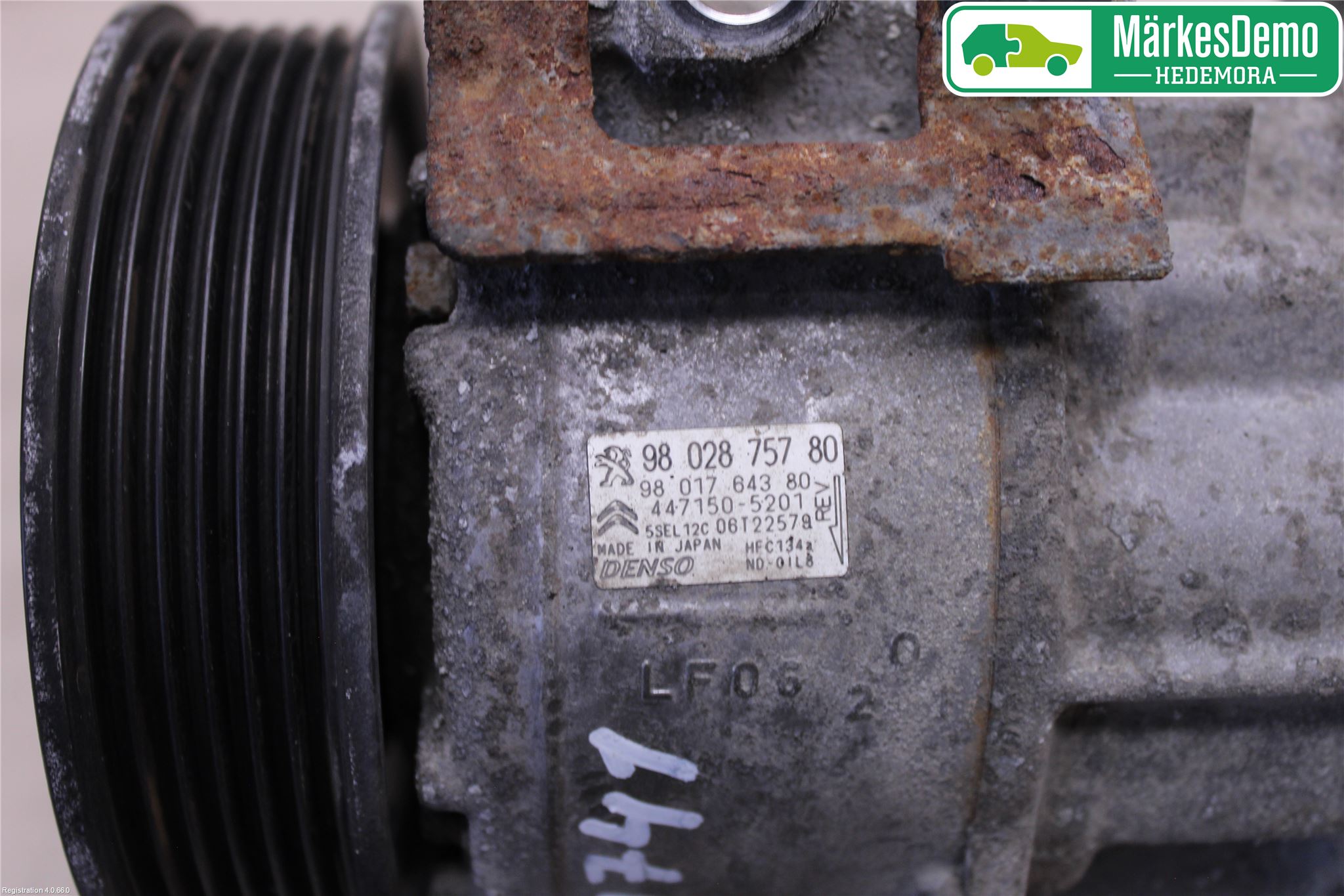 Peugeot PARTNER 16-18 Varme Ac Kompressor