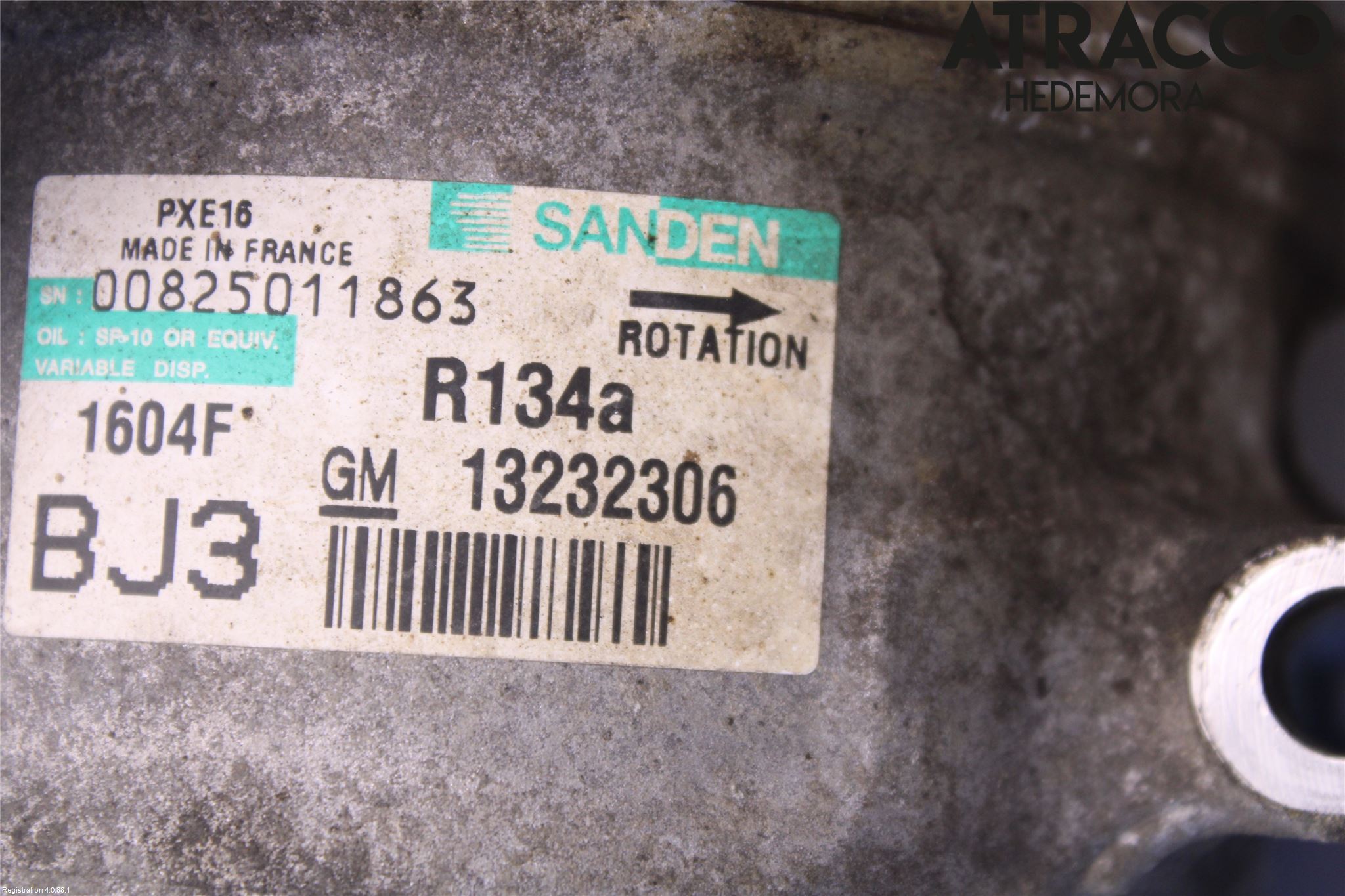 Opel INSIGNIA 09-16 Varme Ac Kompressor