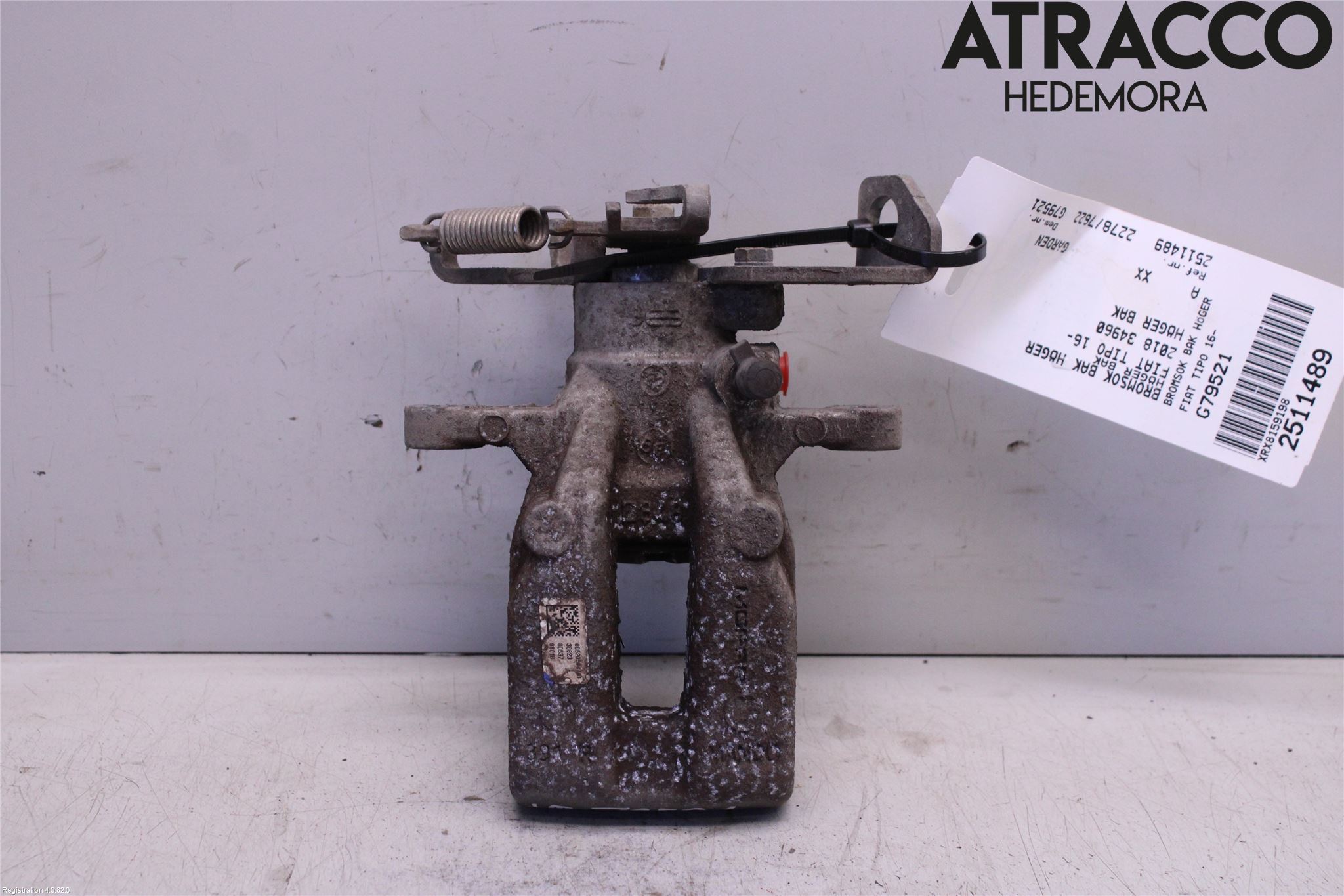 Fiat TIPO/CROSS 16- Bremsecaliper Bak Høyre