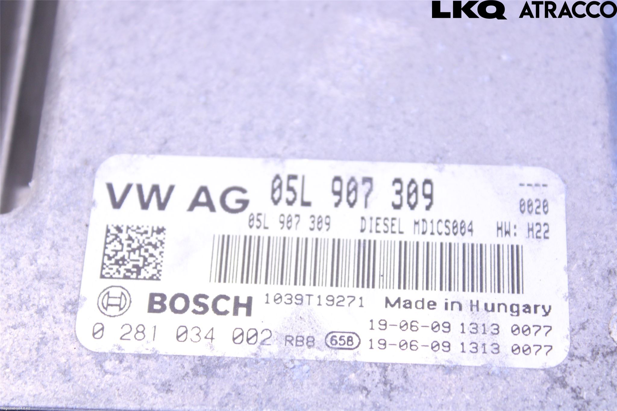 Audi A6 F2/C8 19- Styreenhet Dieselpumpe
