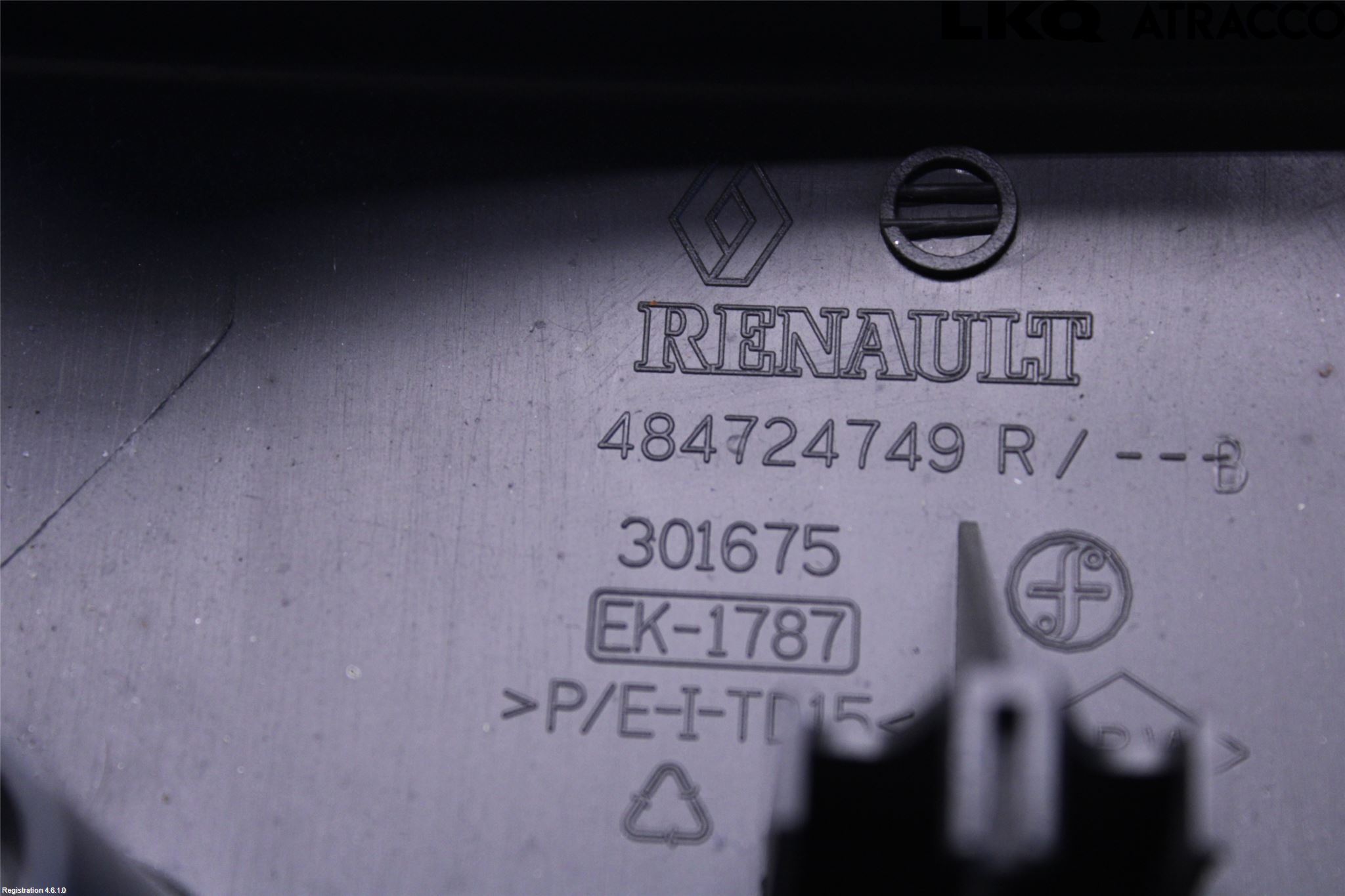 Renault CLIO IV 12-16 Rattdeksel - Deksler