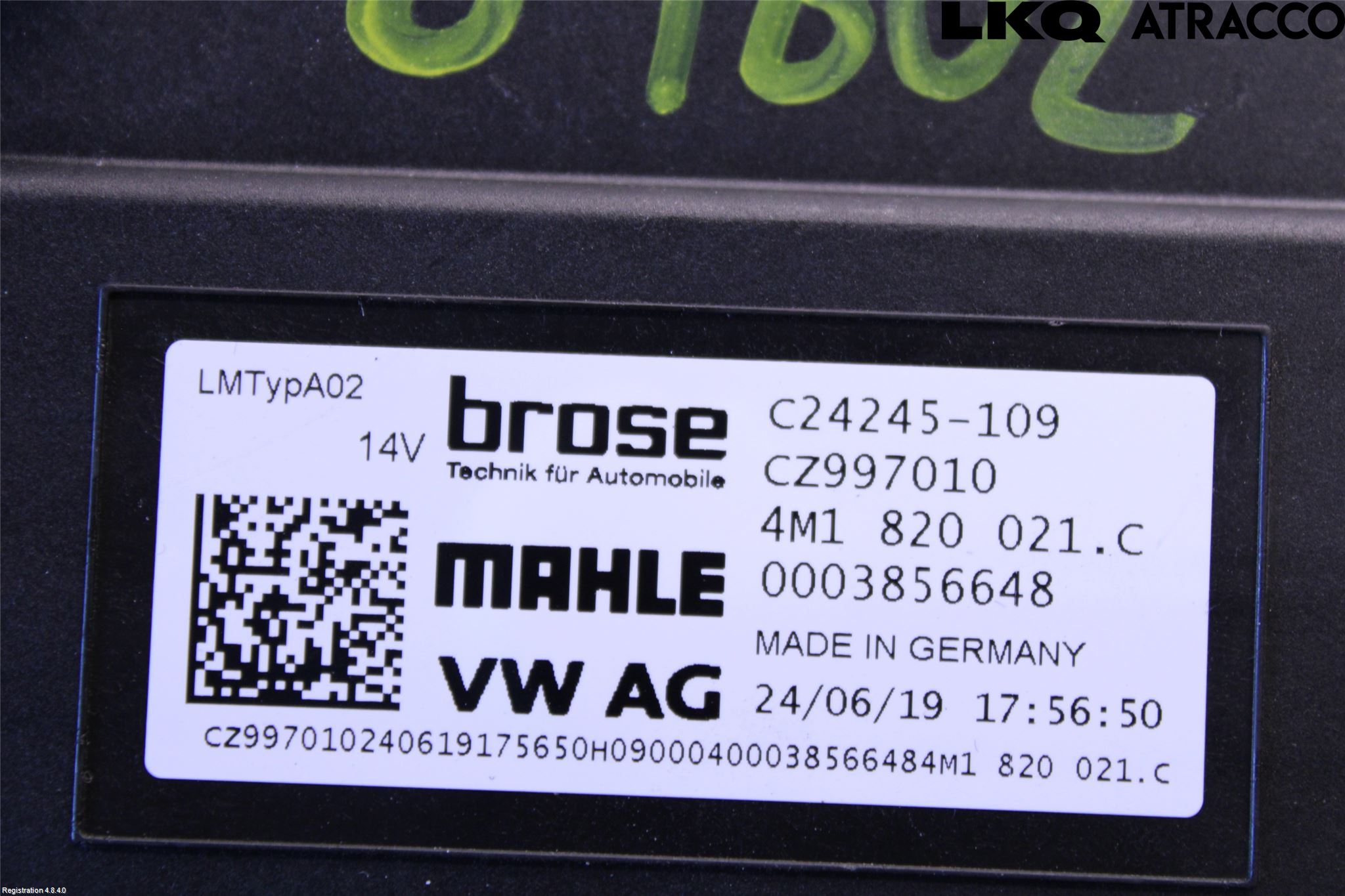 Audi A6 F2/C8 19- Varme Ac Varmeapparatvifte