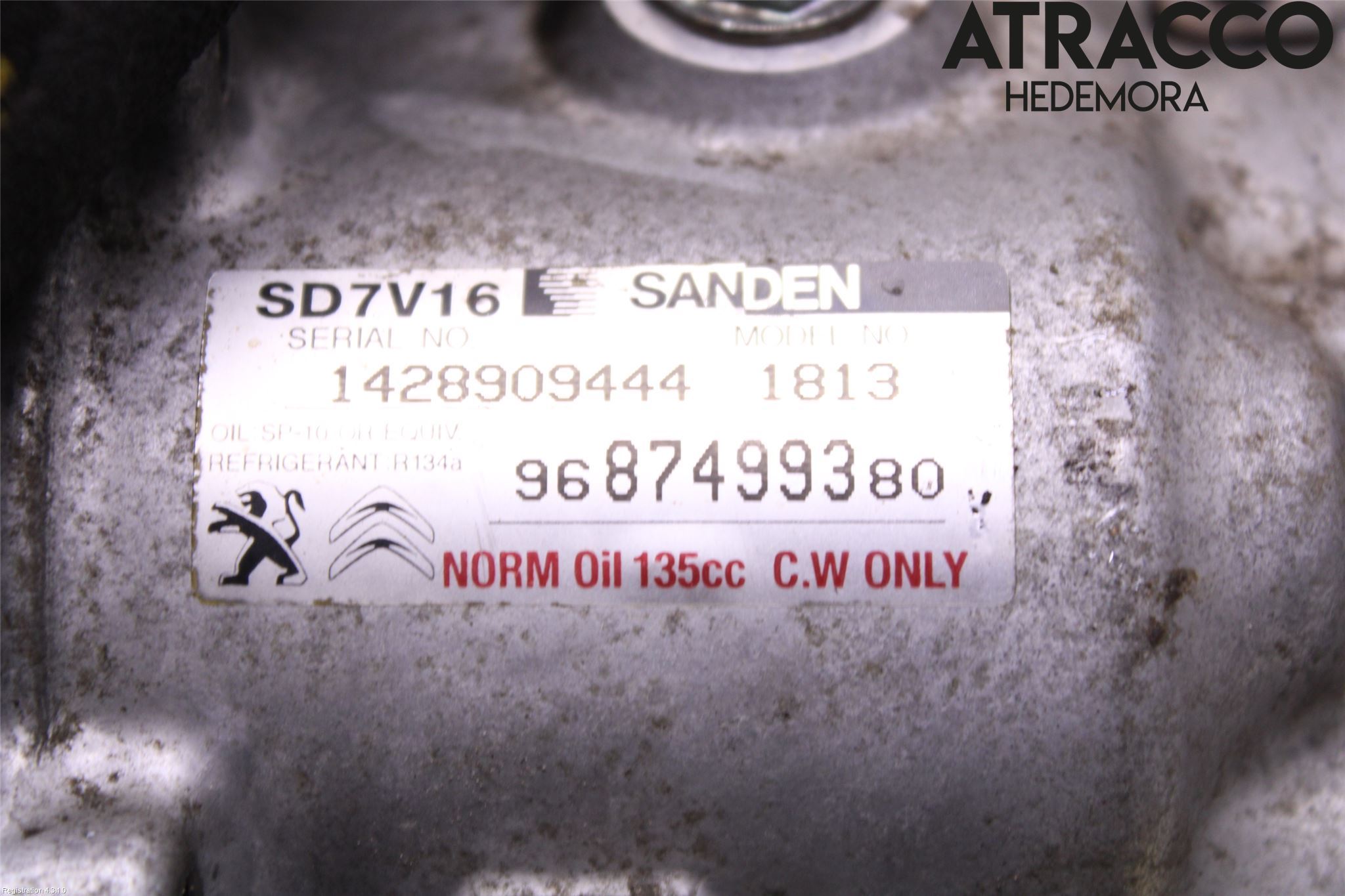 Peugeot EXPERT 15-16 Varme Ac Kompressor