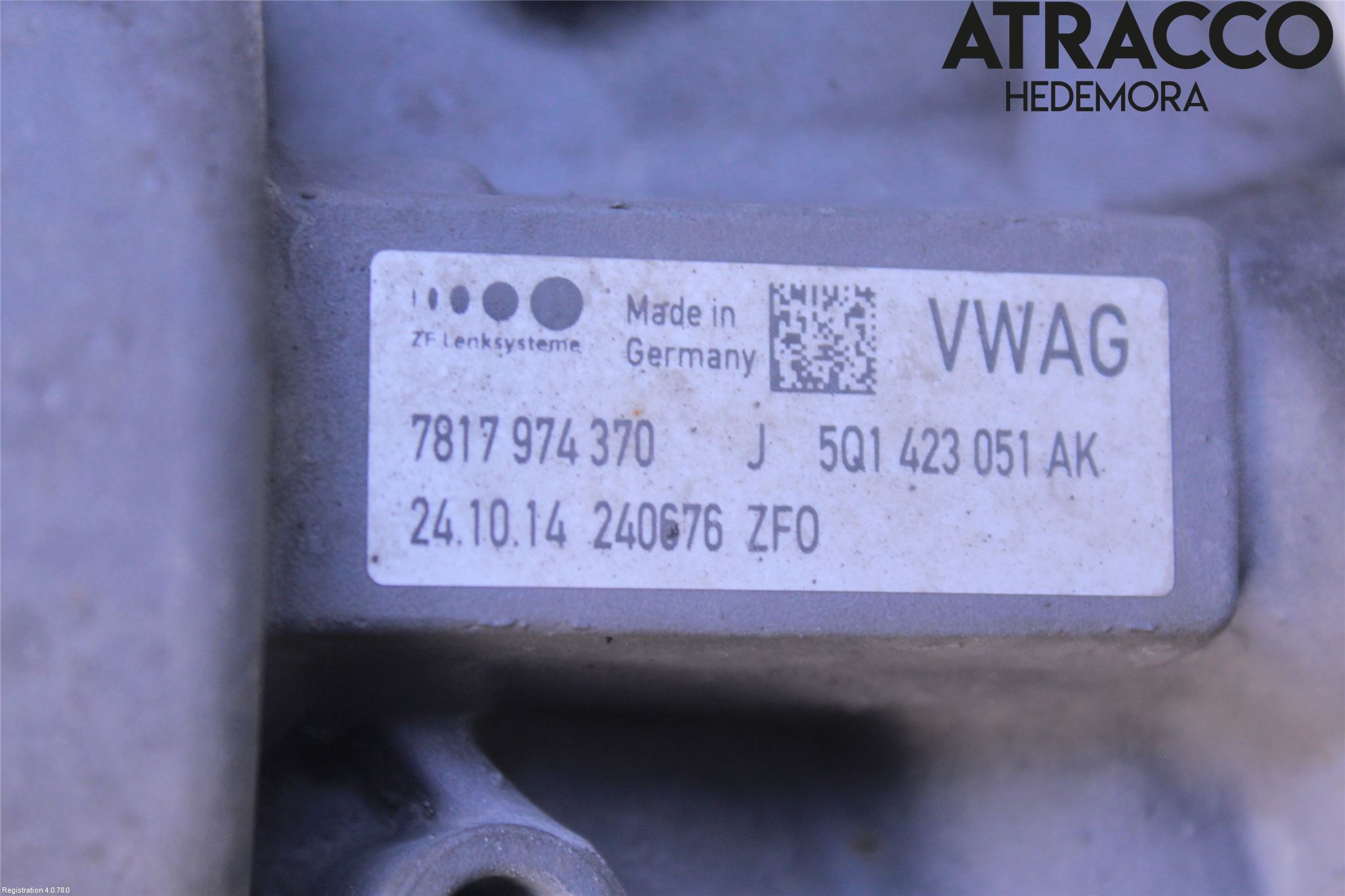 Audi A3/S3 8V 13-20 Styrväxel/Snäcka Elektrisk
