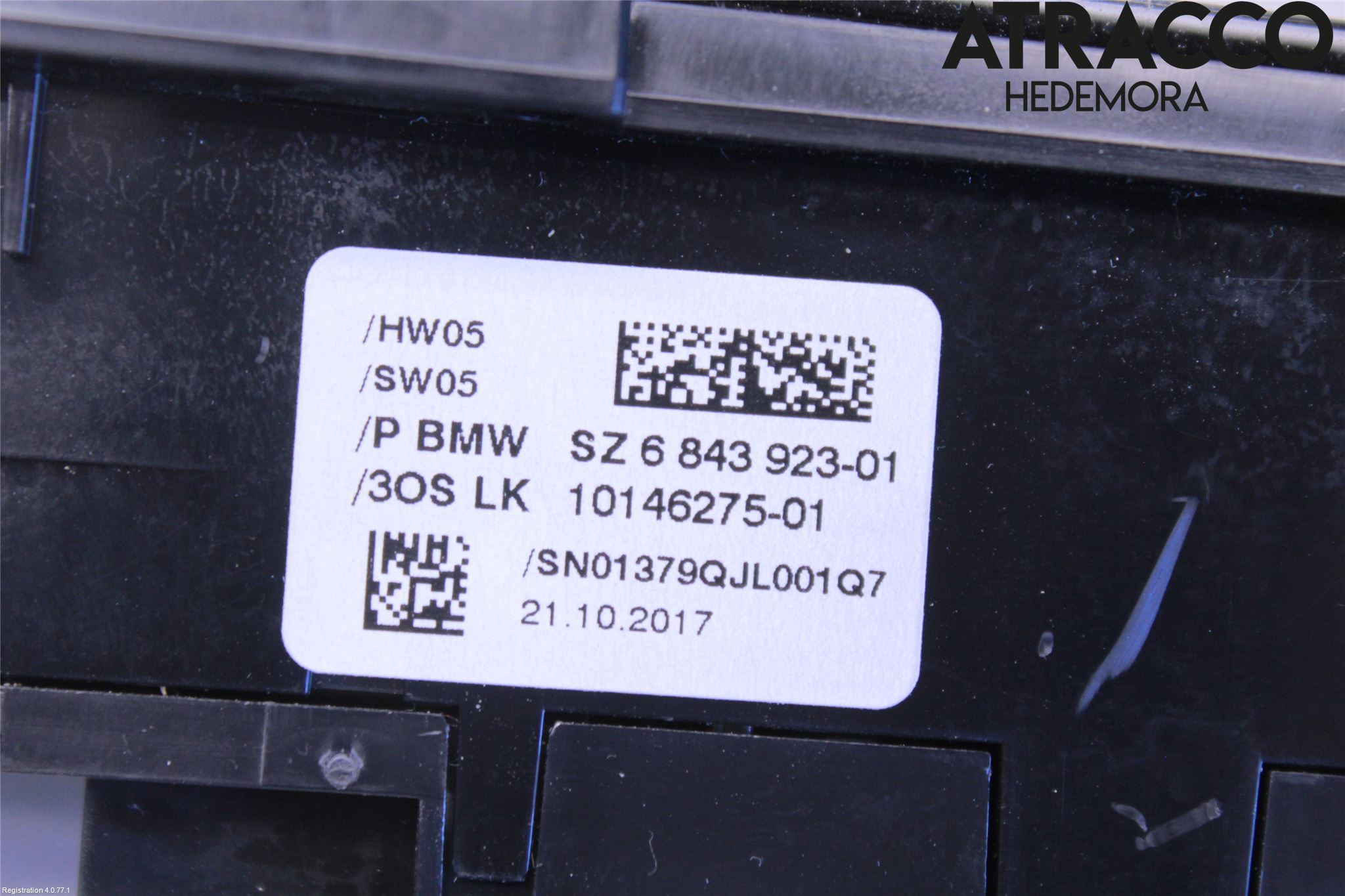 BMW 5 G30/G31/F90 17-23 Bryter Multifunksjon