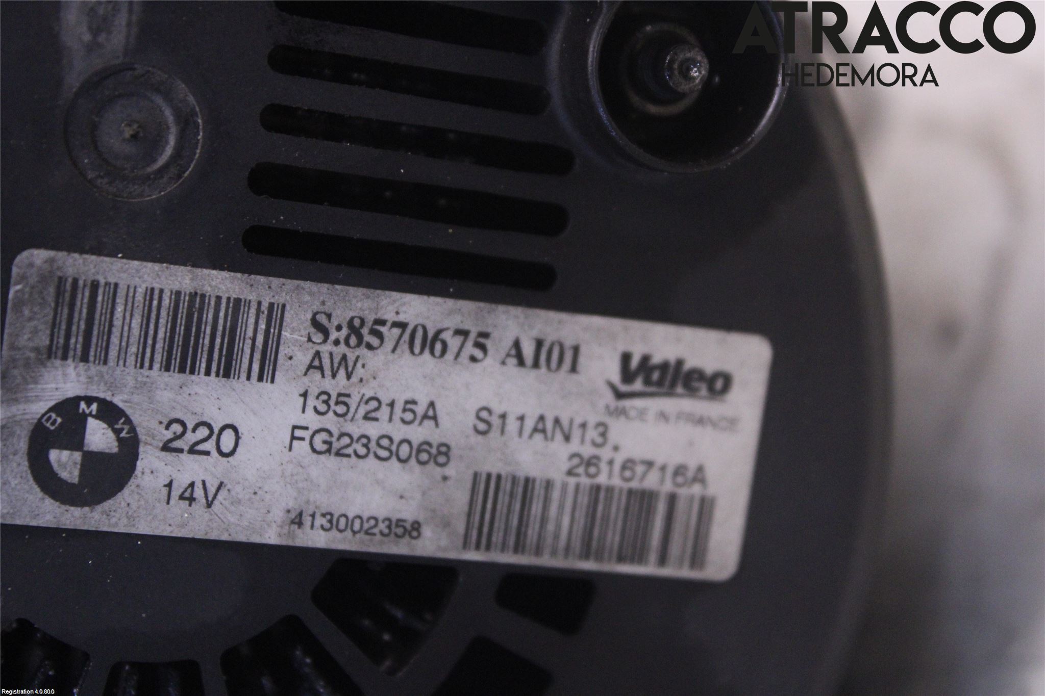 BMW 3 F30/F31/F80 12-19 Dynamo